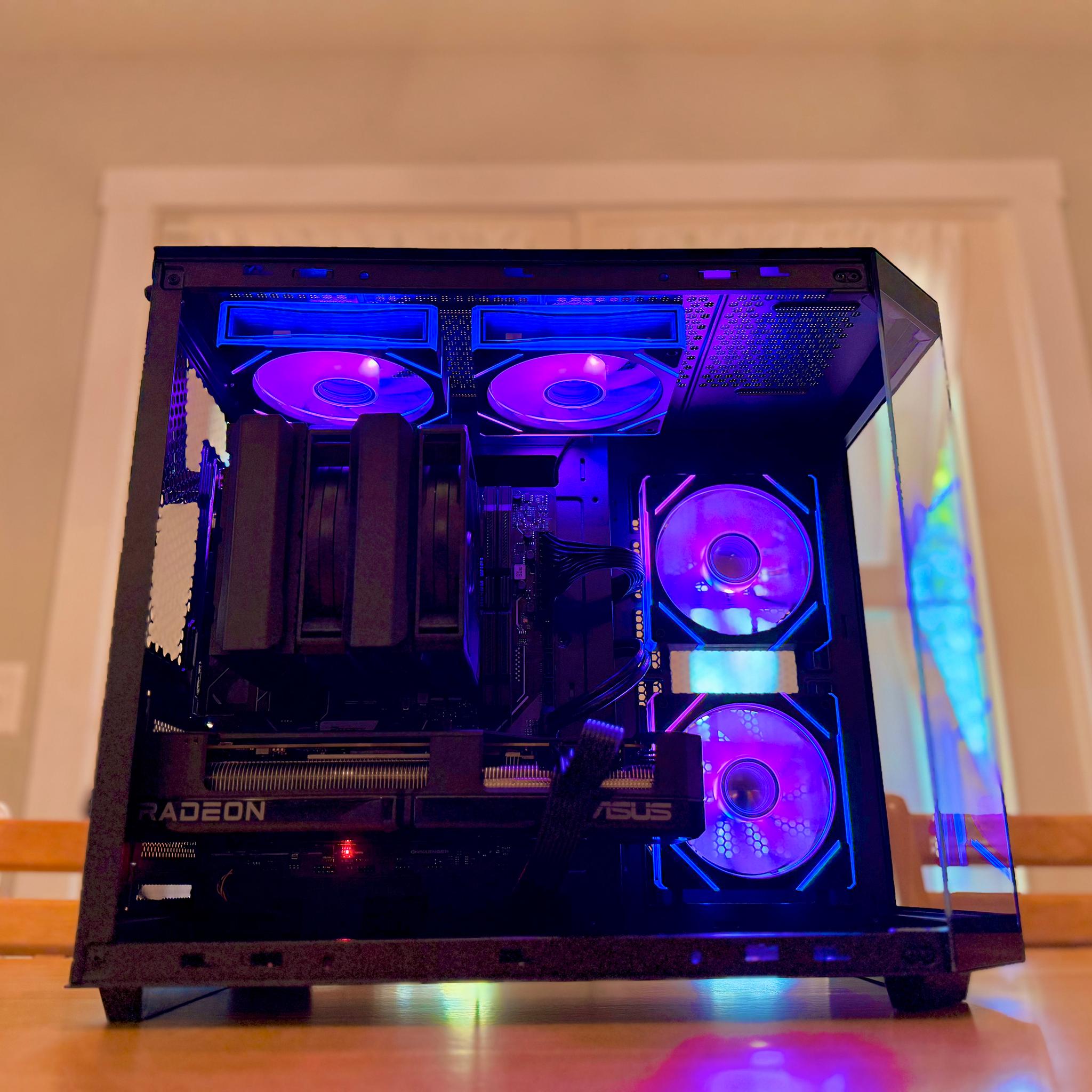 🦇🥕| RX 7800 XT, Ryzen 7500f AM5, 32gb DDR5, 2tb SSD, ARGB WiFi Gaming PC