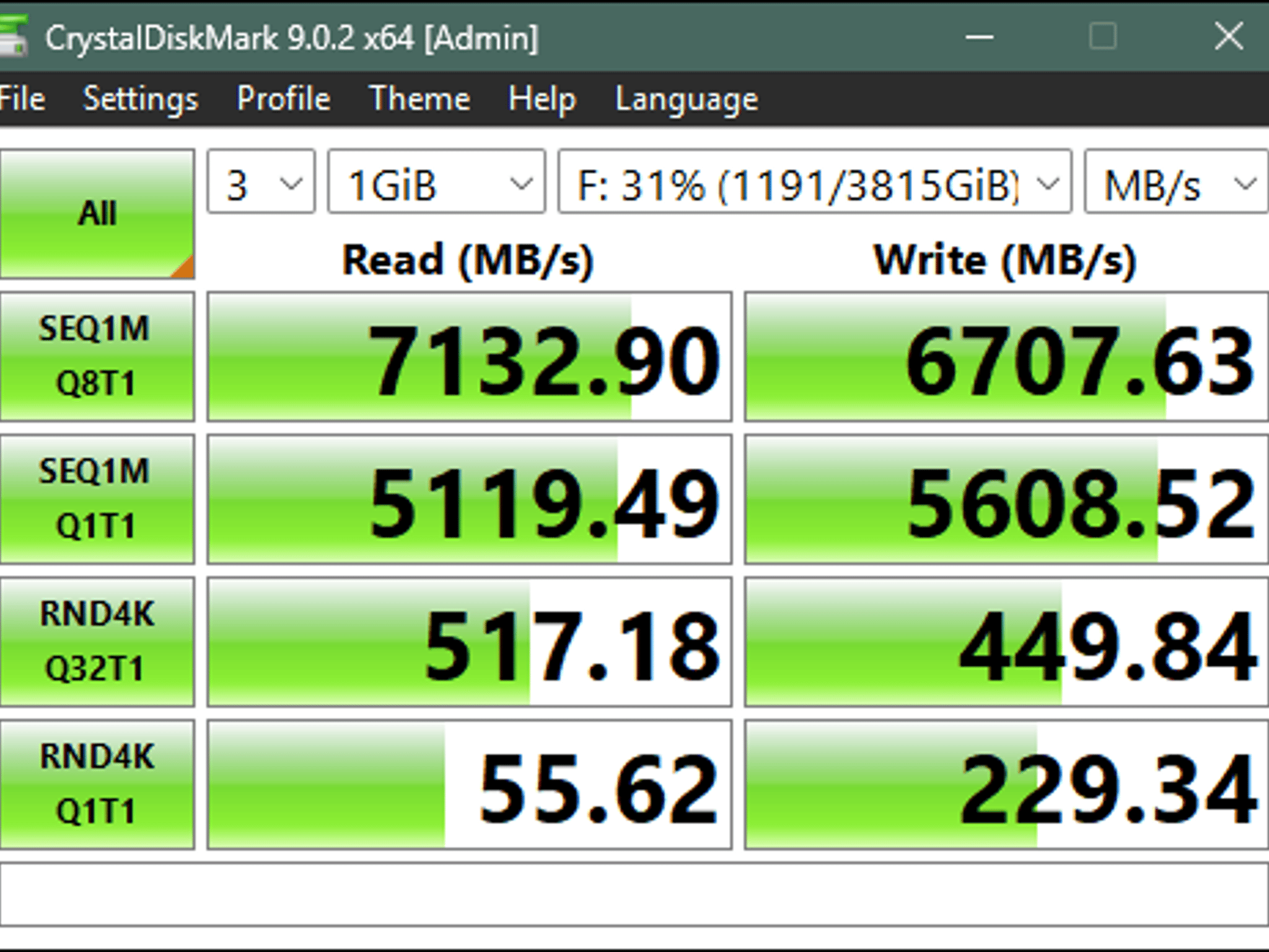 Transcend TS4TMTE720TI-AST 4TB NVMe PCIe 4.0x4