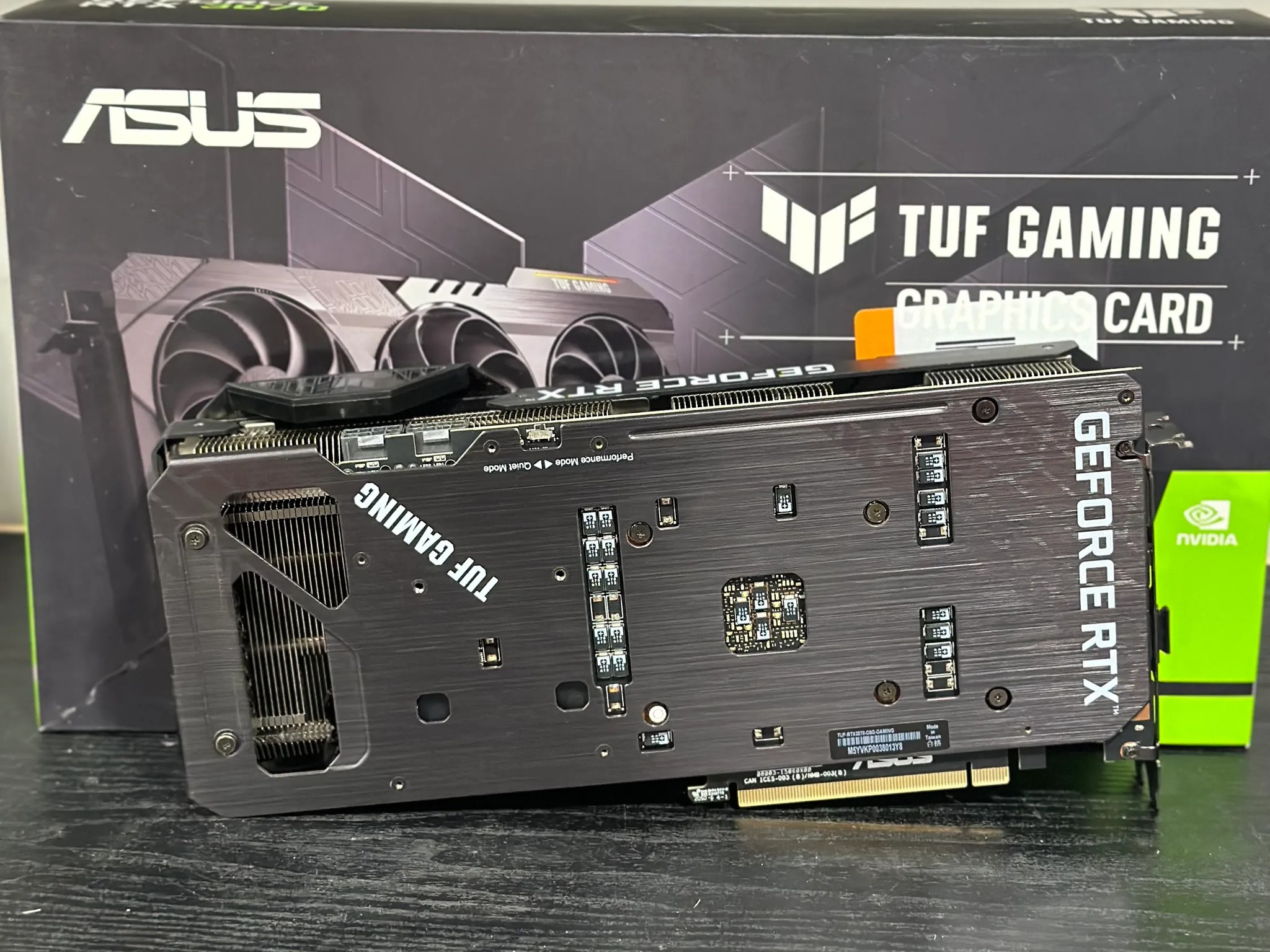 ASUS TUF Gaming GeForce RTX 3070 V2 OC Edition 8GB GDDR6 PCI Express 4.0 Video Card