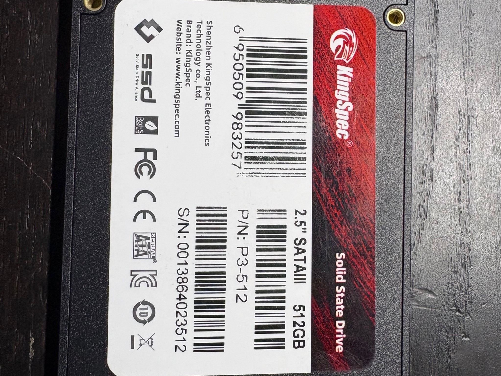KingSpec 512GB