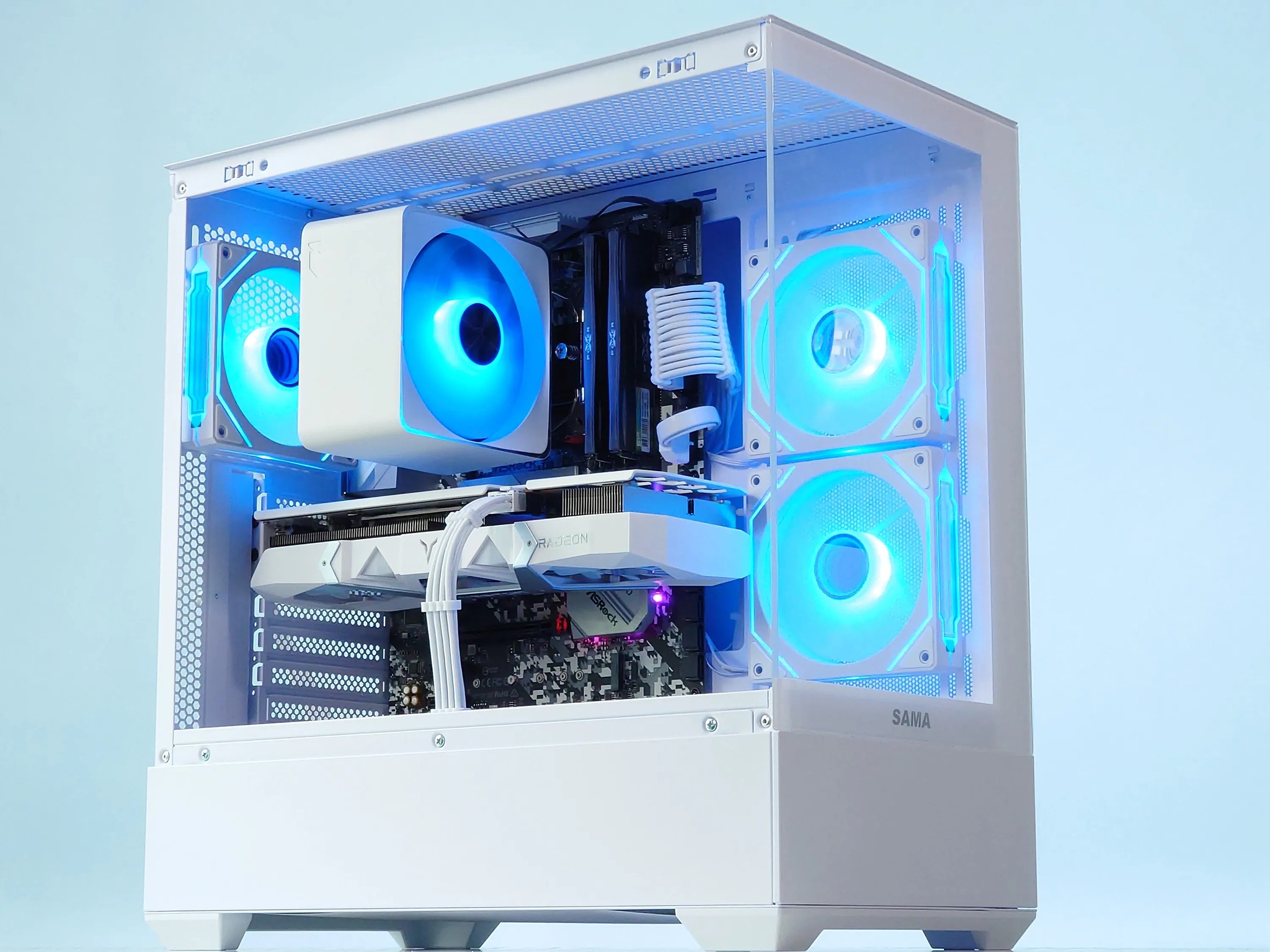 🍉🍈Gaming PC❄️AMD RX 6750 GRE 10GB GDDR6❄️AMD Ryzen 5 5500 6 core❄️32GB DDR4❄️1TB NVME