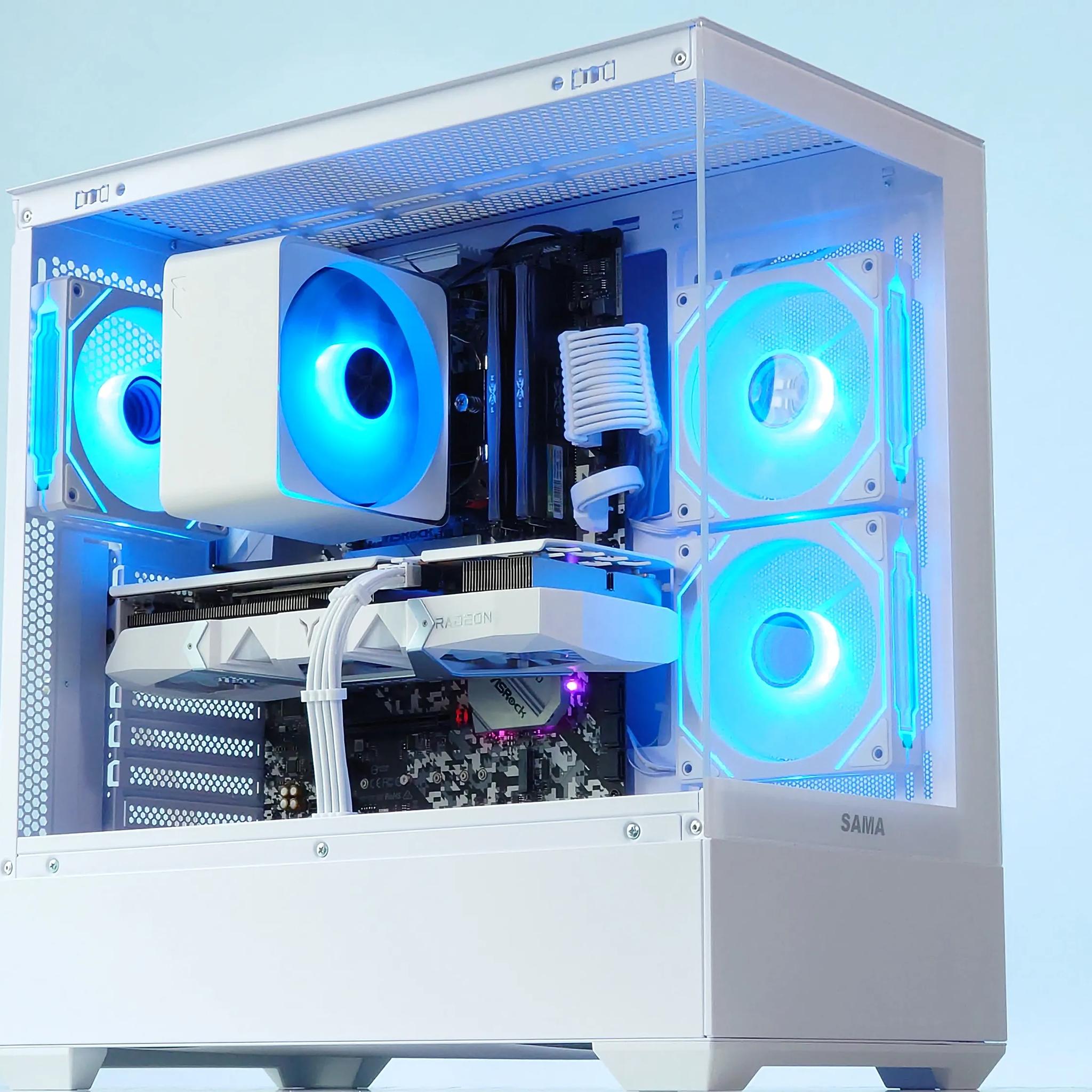 🍉🍈Gaming PC❄️AMD RX 6750 GRE 10GB GDDR6❄️AMD Ryzen 5 5500 6 core❄️32GB DDR4❄️1TB NVME