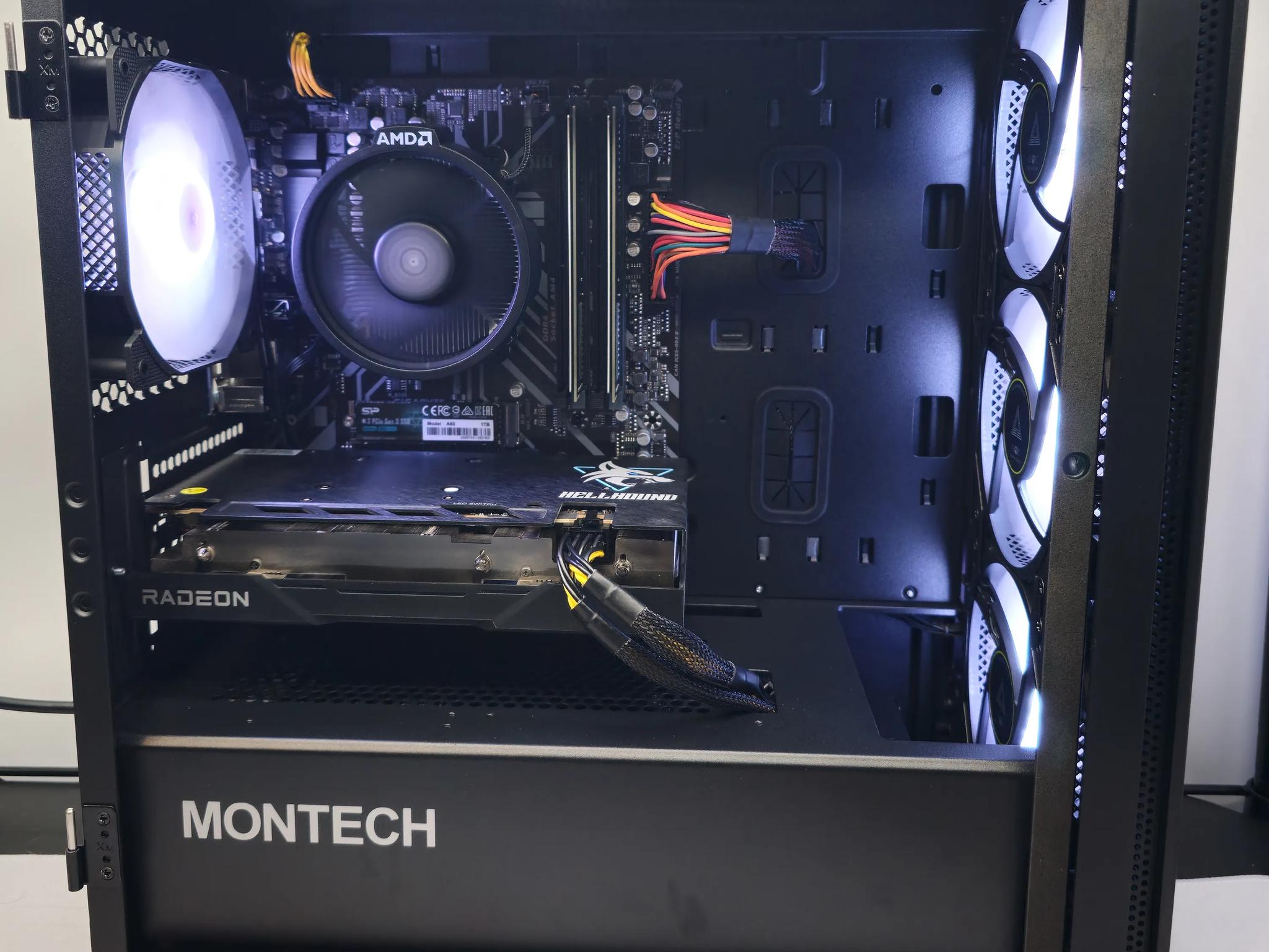 Budget Baller Gaming RIG Ryzen 5 3600 / 16GB DDR4/ 1TB SSD / RX570X