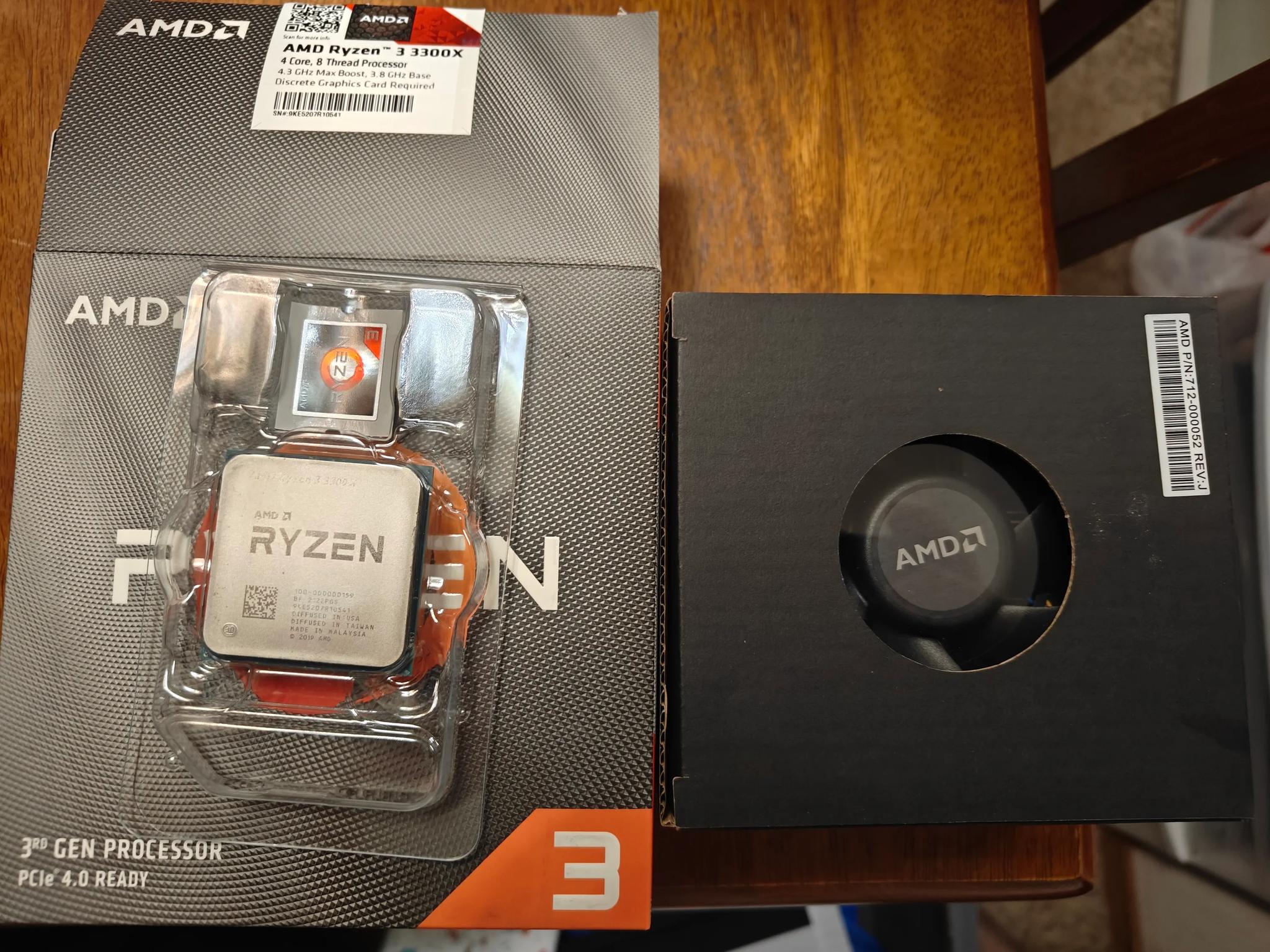 Like New Ryzen 3300x