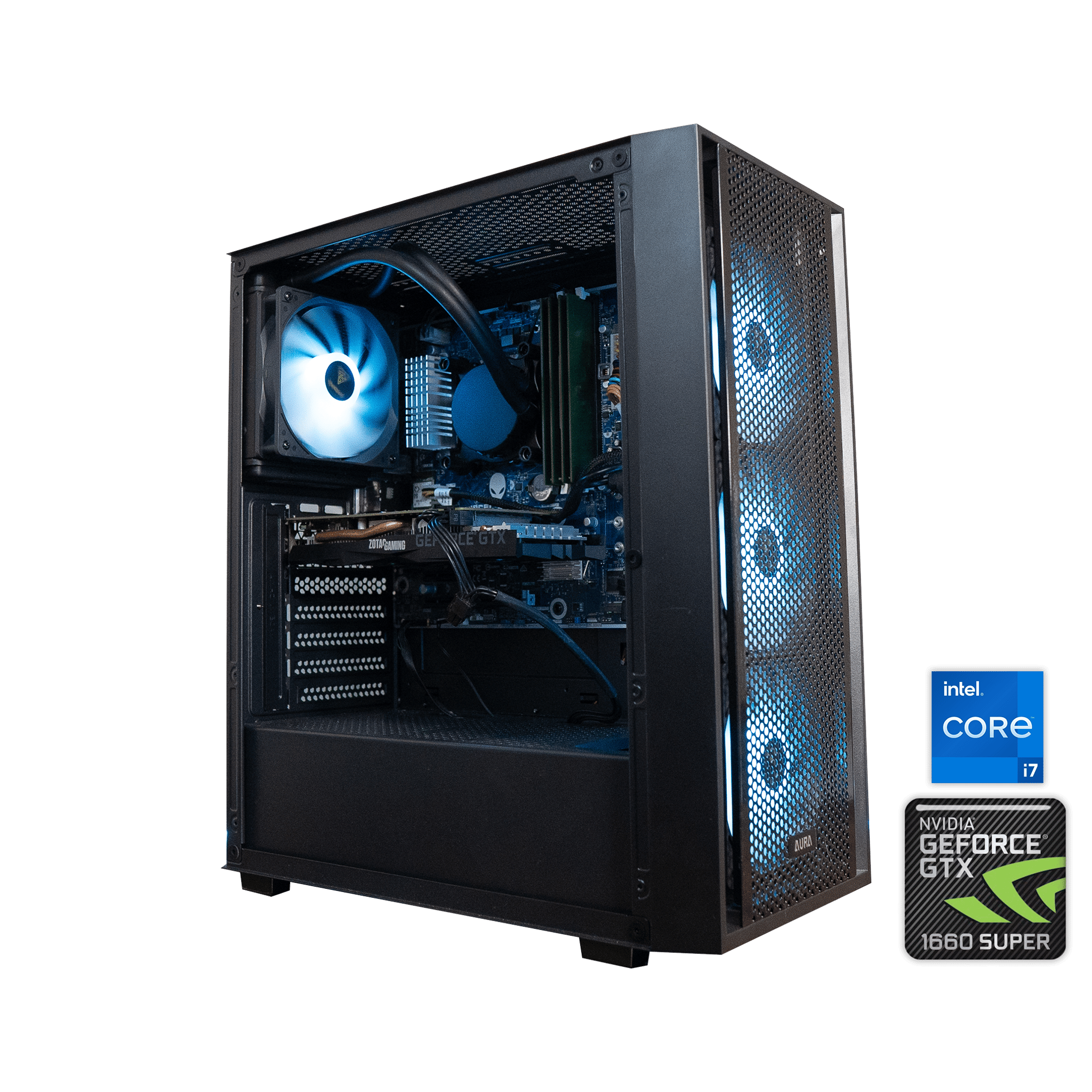 ⛈️⛈️ | ZOTAC GTX 1660 Super 6GB | INTEL i7 8700 | 32GB DDR4 RAM | 1.25TB | Arctic Chill