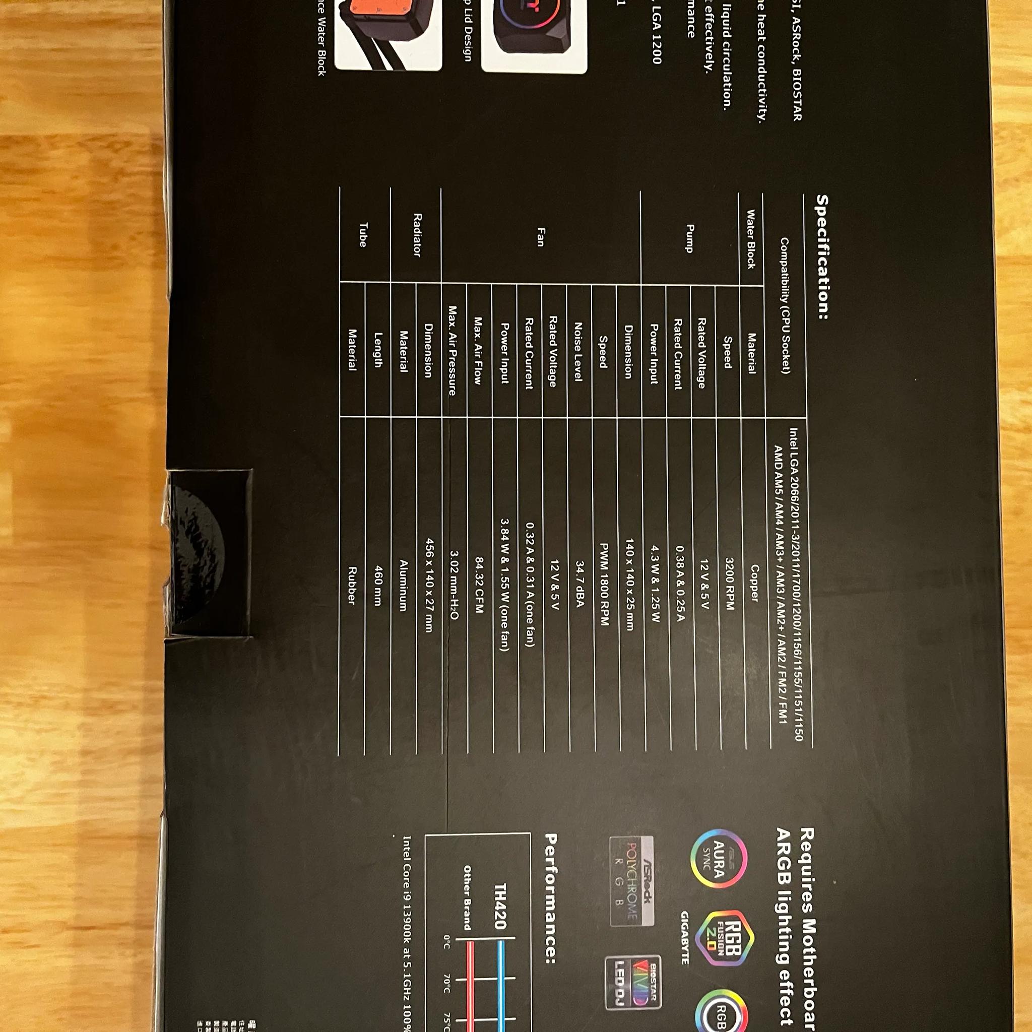 Thermaltake TH420 ARGB Sync AIO