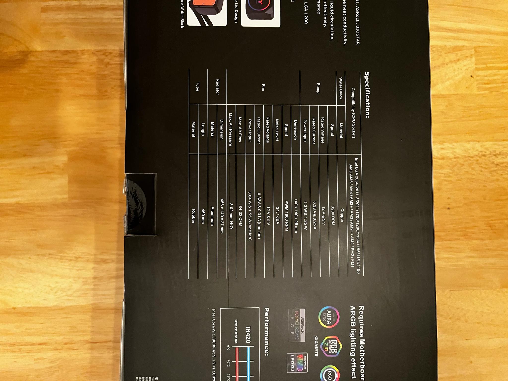 Thermaltake TH420 ARGB Sync AIO