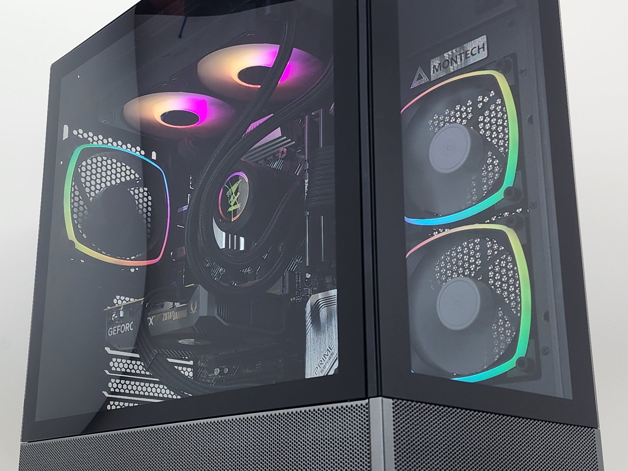 Gaming PC Ryzen 7 5700X 16GB RAM 1TB SSD RTX 5060  8GB Windows 11 Computer