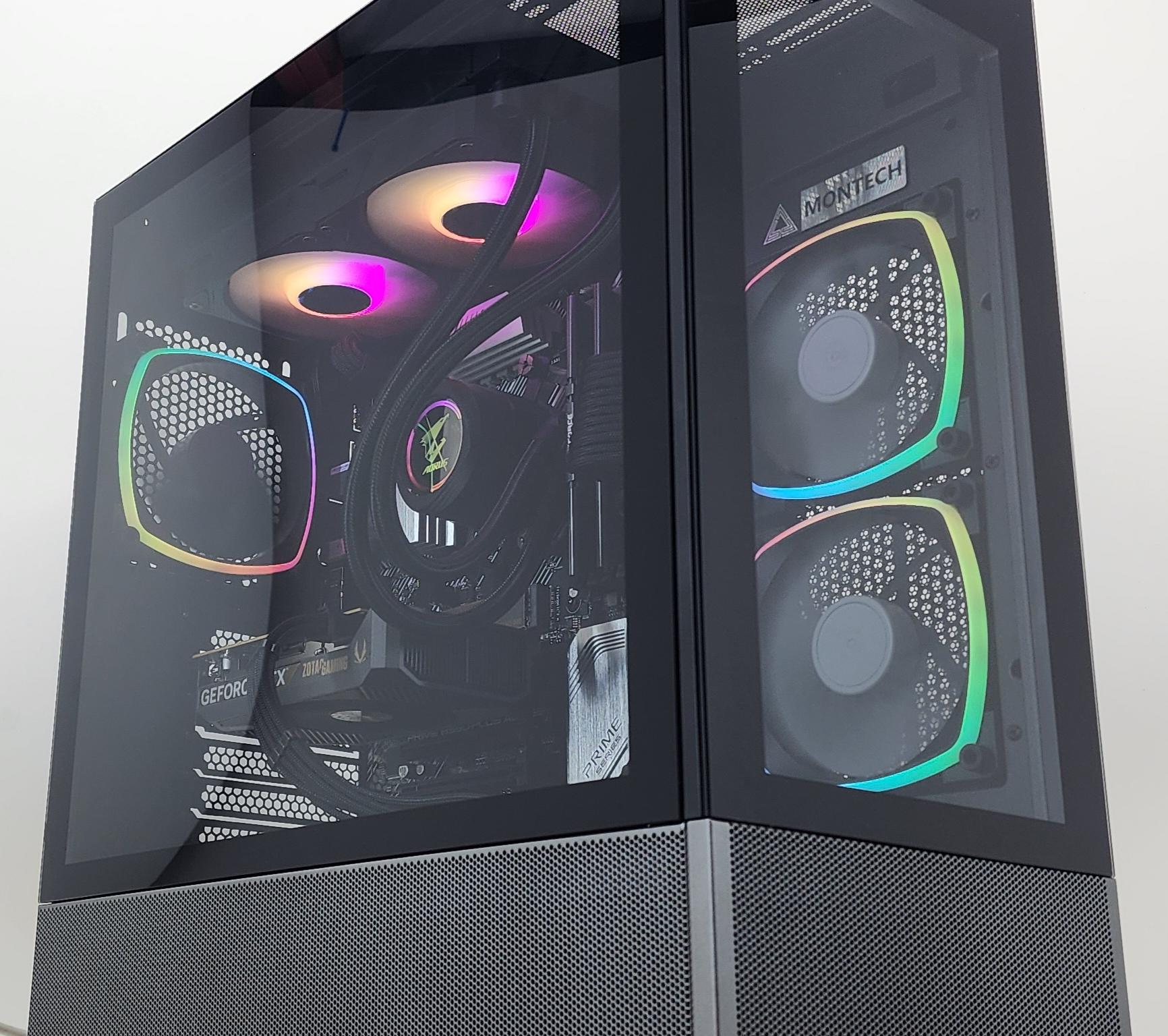 Gaming PC Ryzen 7 5700X 16GB RAM 1TB SSD RTX 5060  8GB Windows 11 Computer