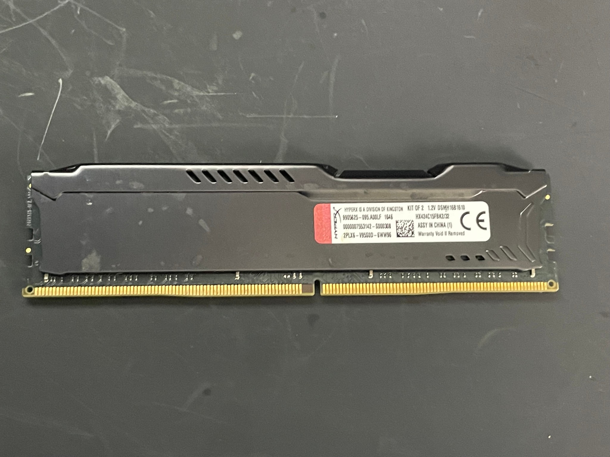 Kingston HyperX Fury 1x8GB DDR4 Memory | **Read Description | Free Shipping