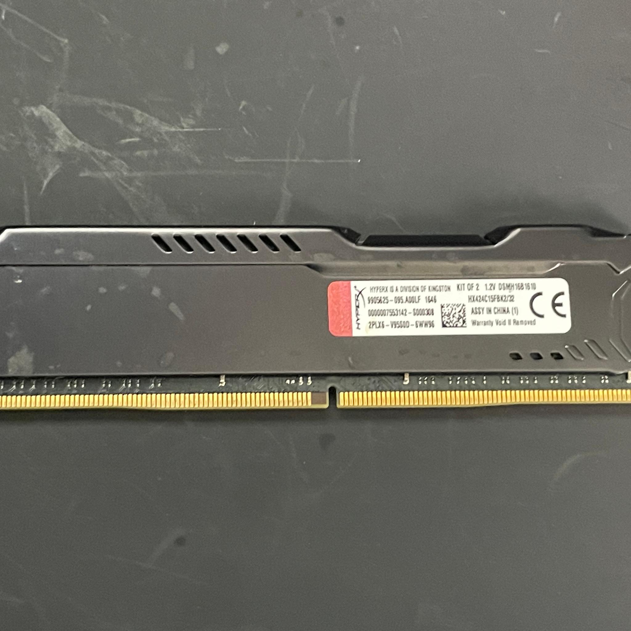 Kingston HyperX Fury 1x8GB DDR4 Memory | **Read Description | Free Shipping