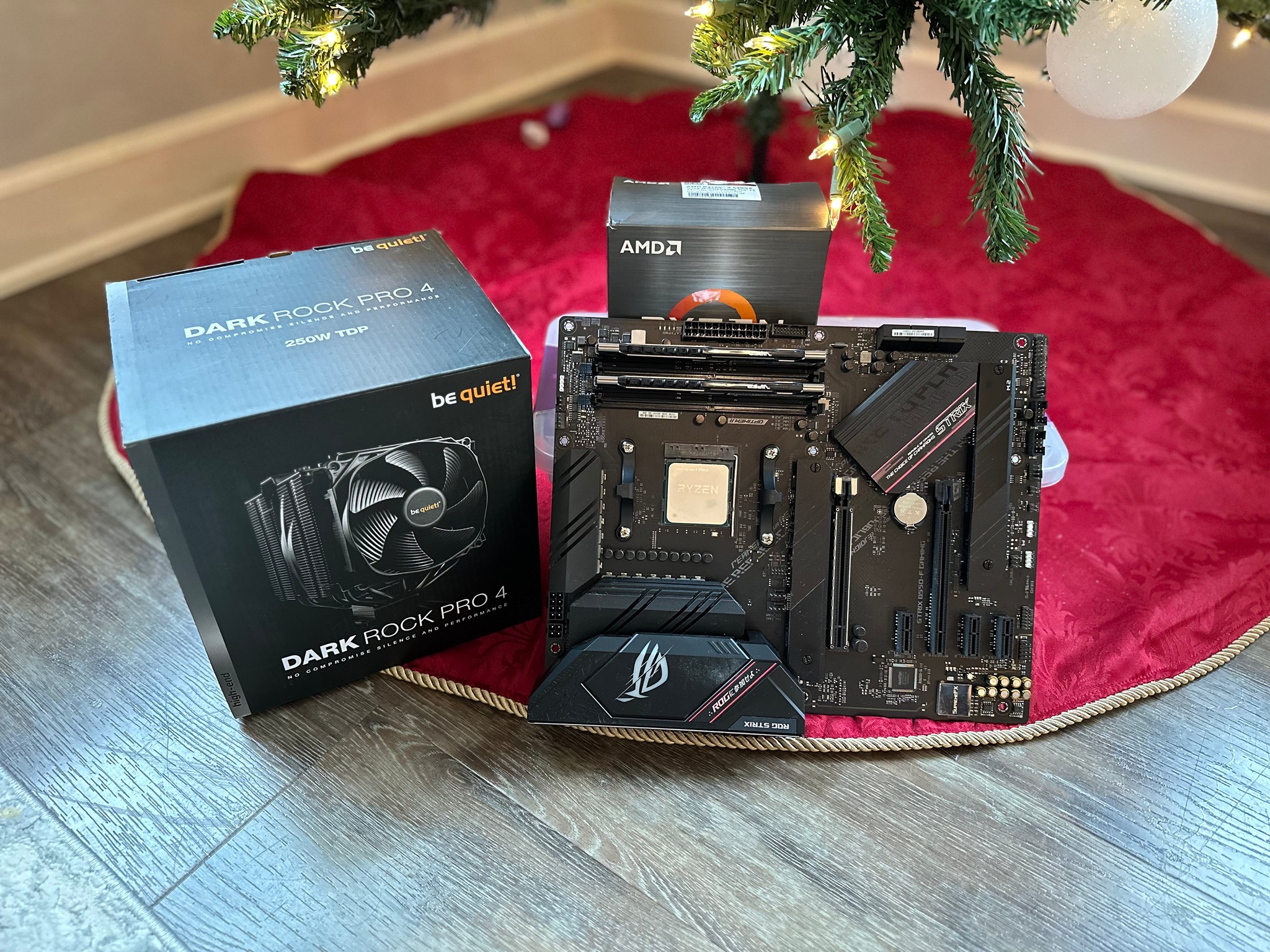 Motherboard Combo! Ryzen 9 5900x, 32gb DDR4, Strix B550-F and Dark Rock Pro 4 Cooler