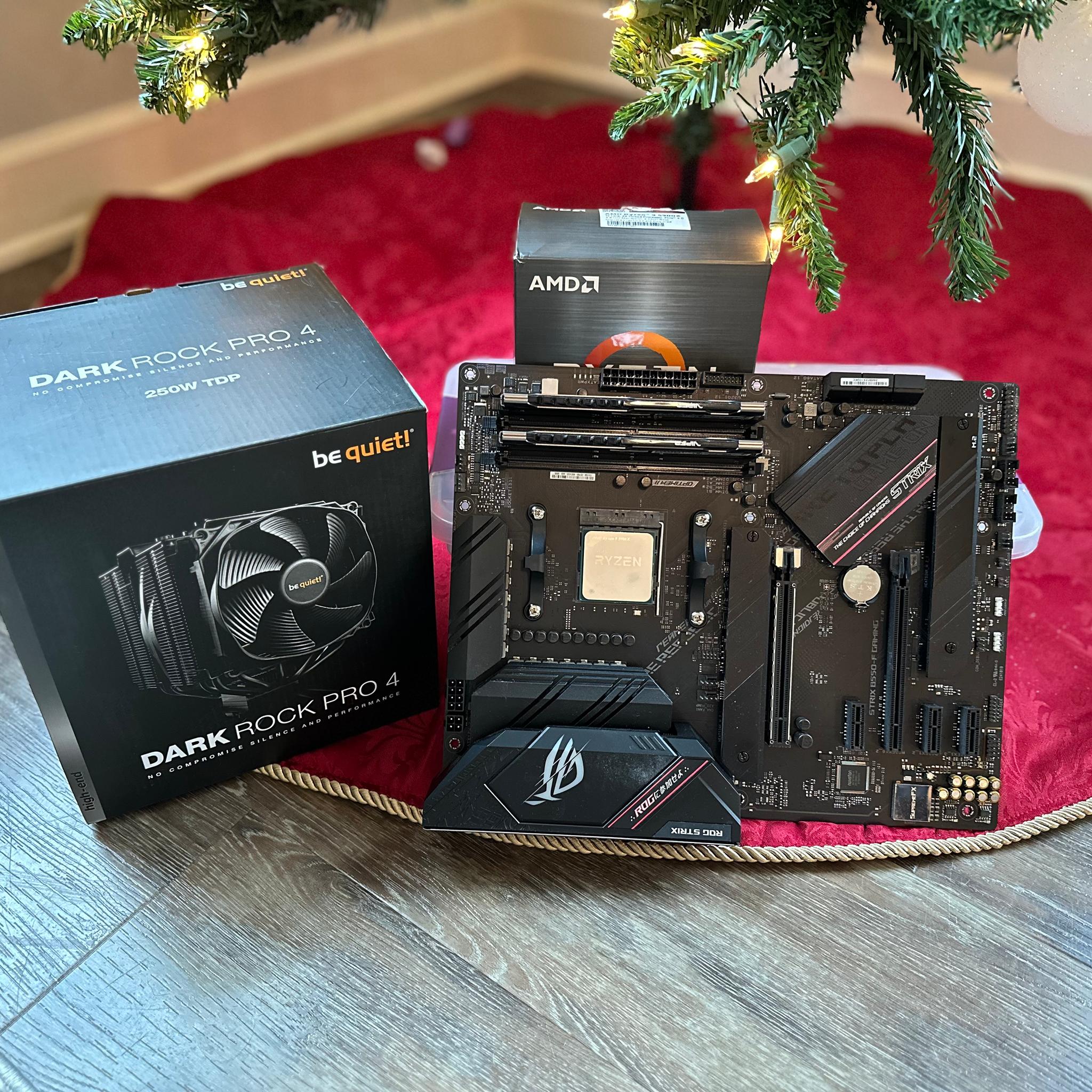 Motherboard Combo! Ryzen 9 5900x, 32gb DDR4, Strix B550-F and Dark Rock Pro 4 Cooler