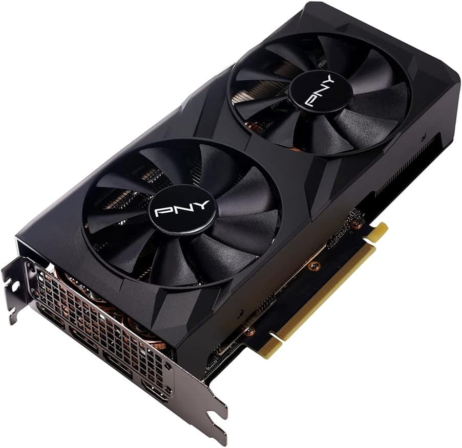 PNY GeForce RTX 3050 8GB Verto Dual GDDR6 VCG30508DFBPB1 Video Graphics Card GPU