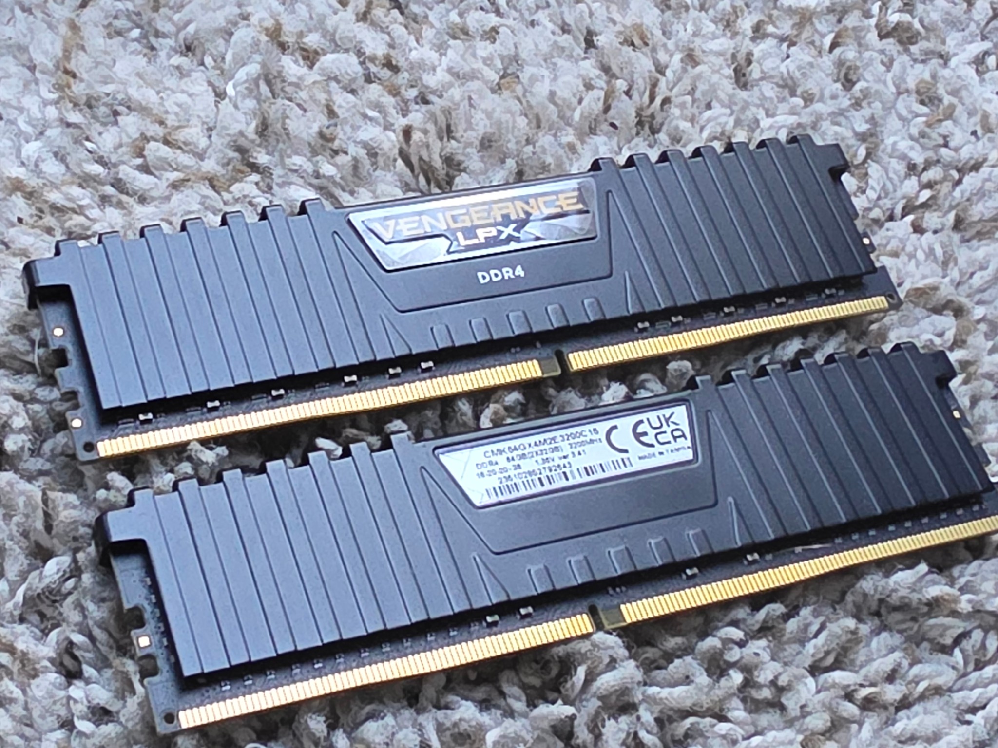 64GB (2x32) DDR4 RAM 3200 Mhz CL 16 Corsair Vengeance