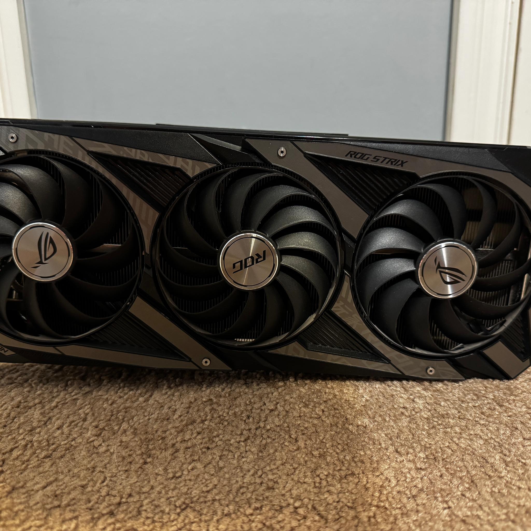 ASUS ROG Strix NVIDIA GeForce RTX 3080 10GB V2 OC Gaming Graphics Card LHR