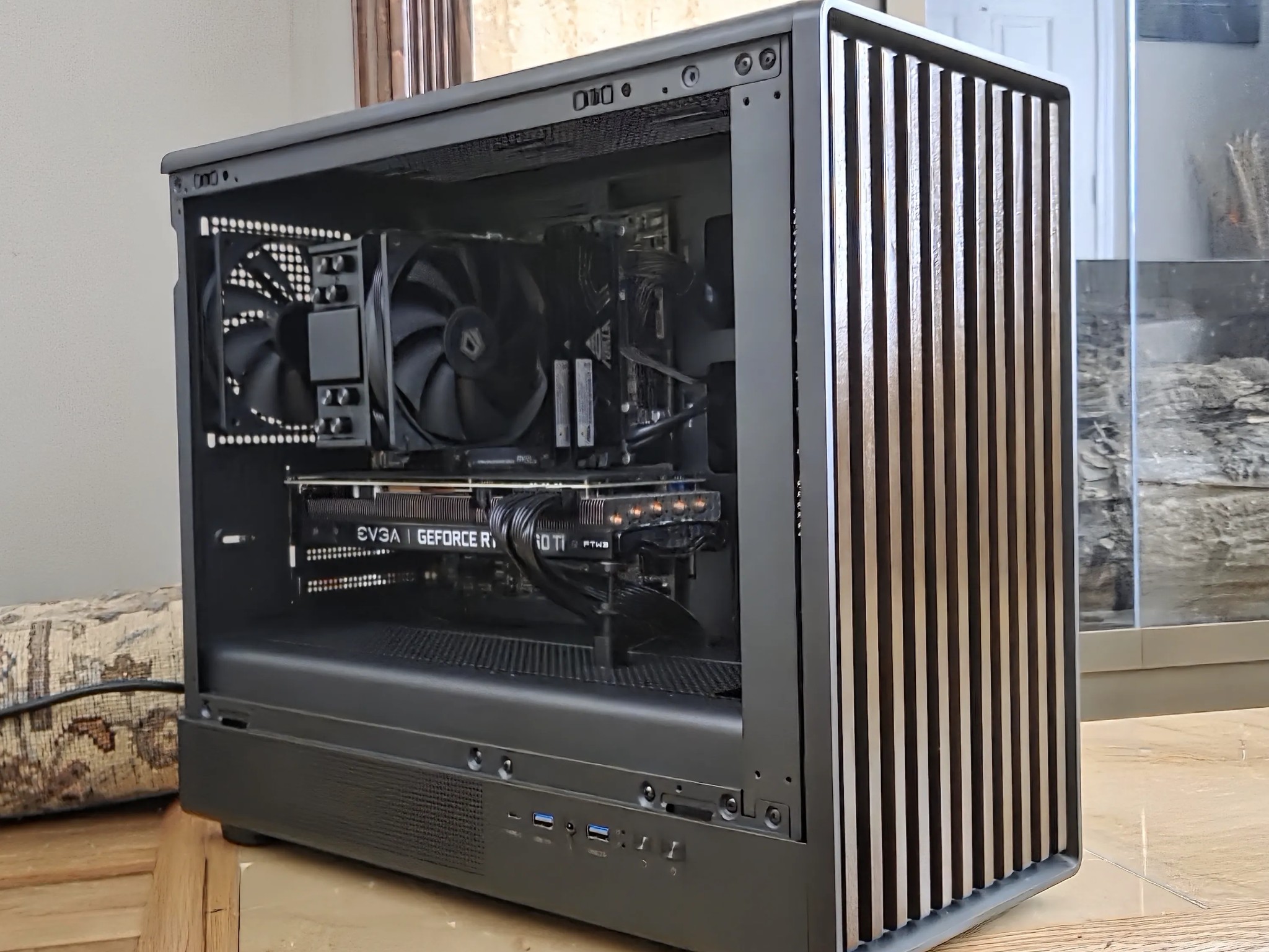 UDGX Creative Power – Intel i7 + RTX 3060 Ti FTW3  Silent Compact Build