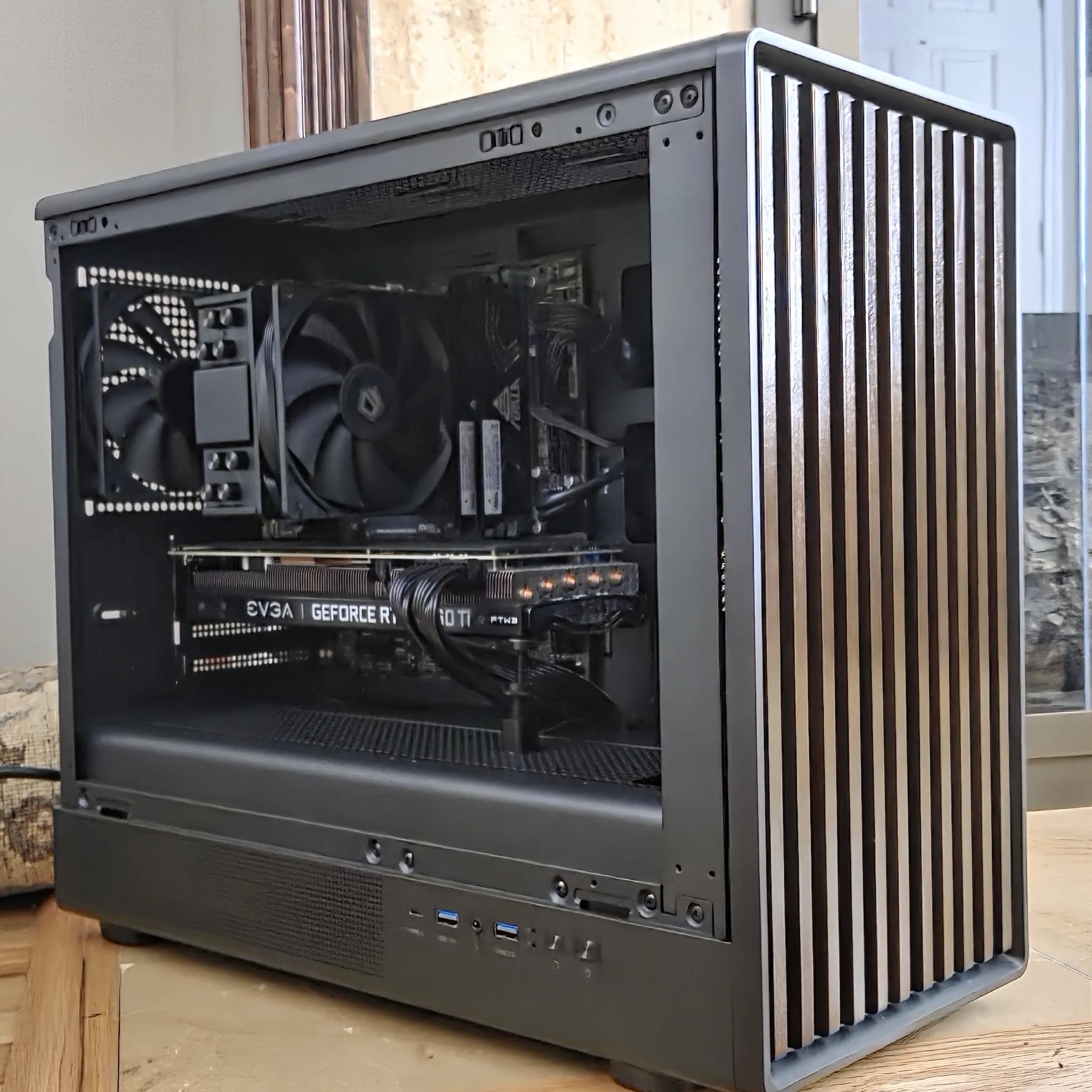 UDGX Creative Power – Intel i7 + RTX 3060 Ti FTW3  Silent Compact Build