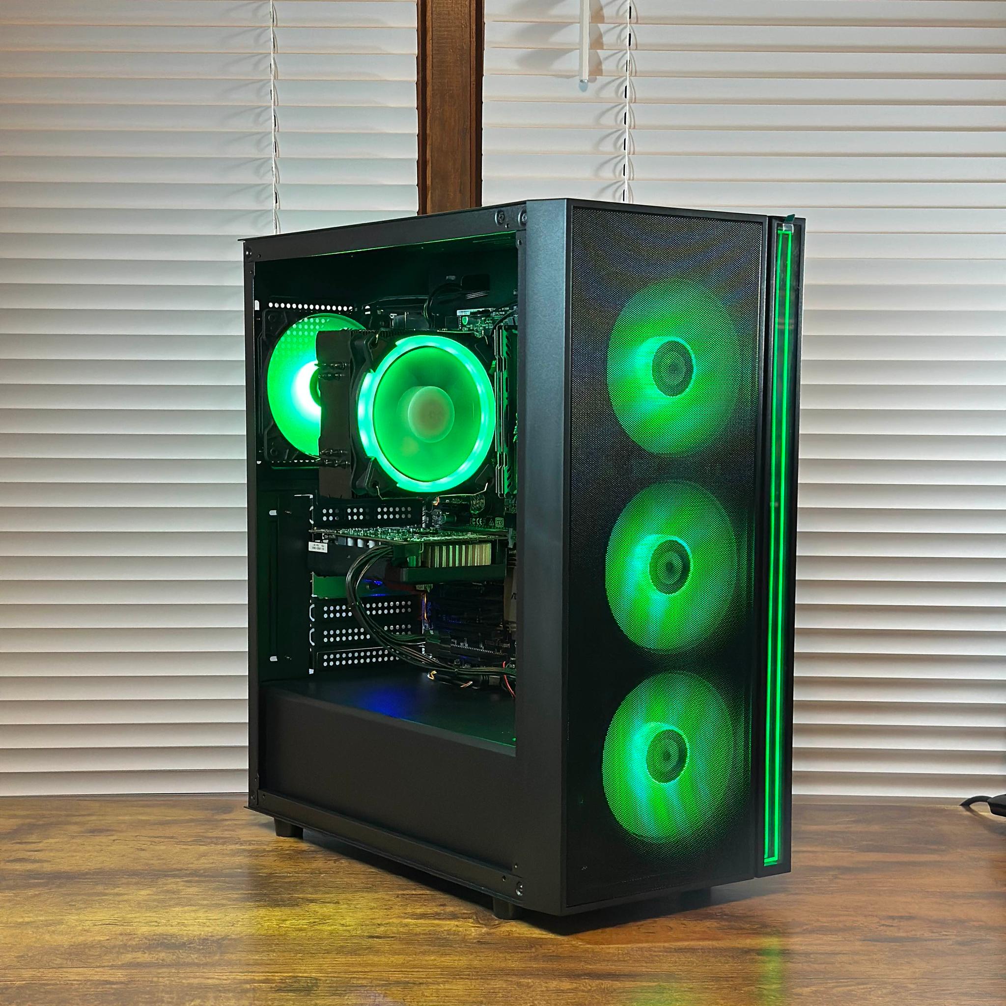 GTX 1660Ti 6GB | Intel i7 7700 | 16GB DDR4 |512GB SSD | Win11 | WIFI | 1080P Gaming PC