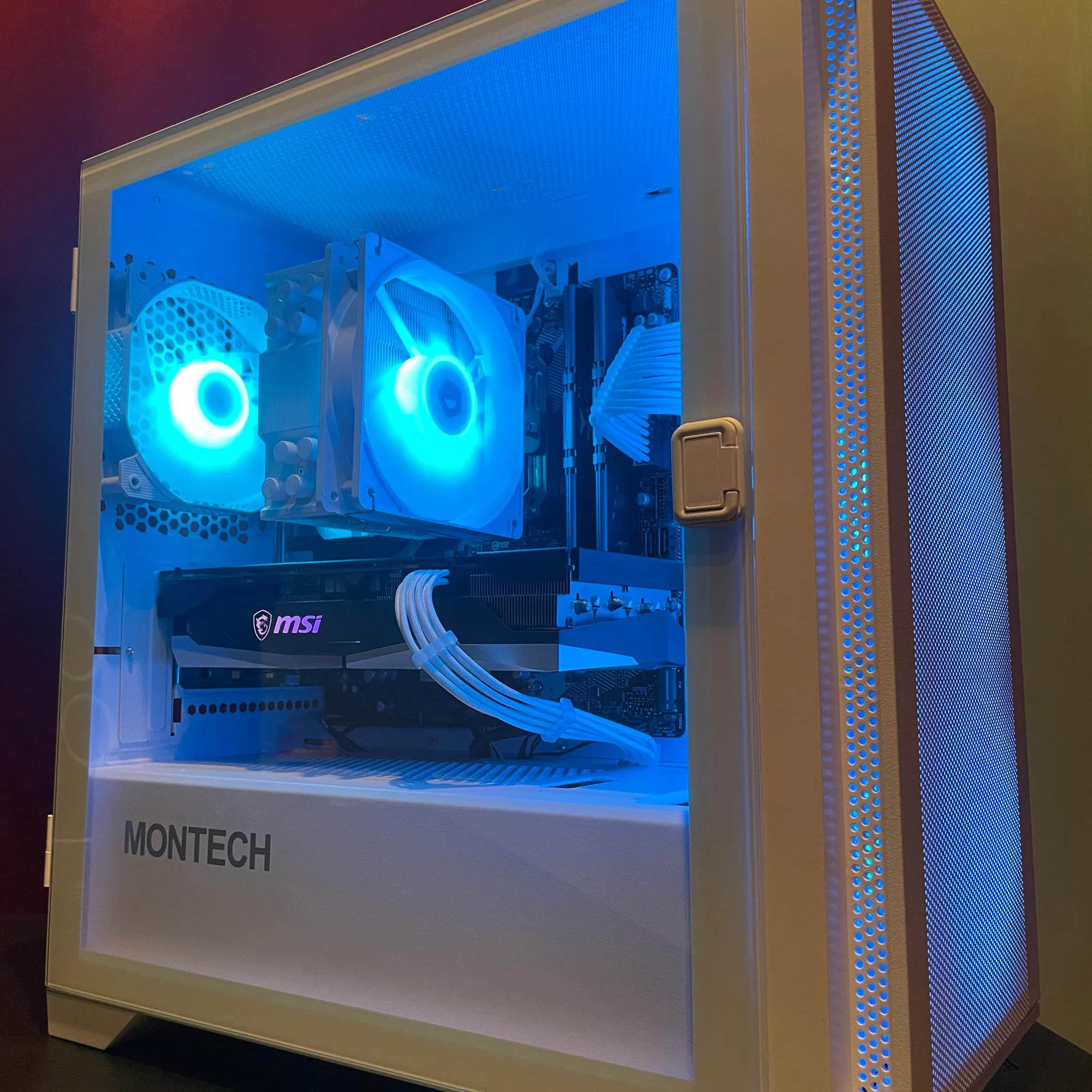 ‼️Budget‼️White PC Ryzen 5 5600 | RX 6600 XT 8 GB | Windows 11 Home | WIFI and Bluetooth!!!