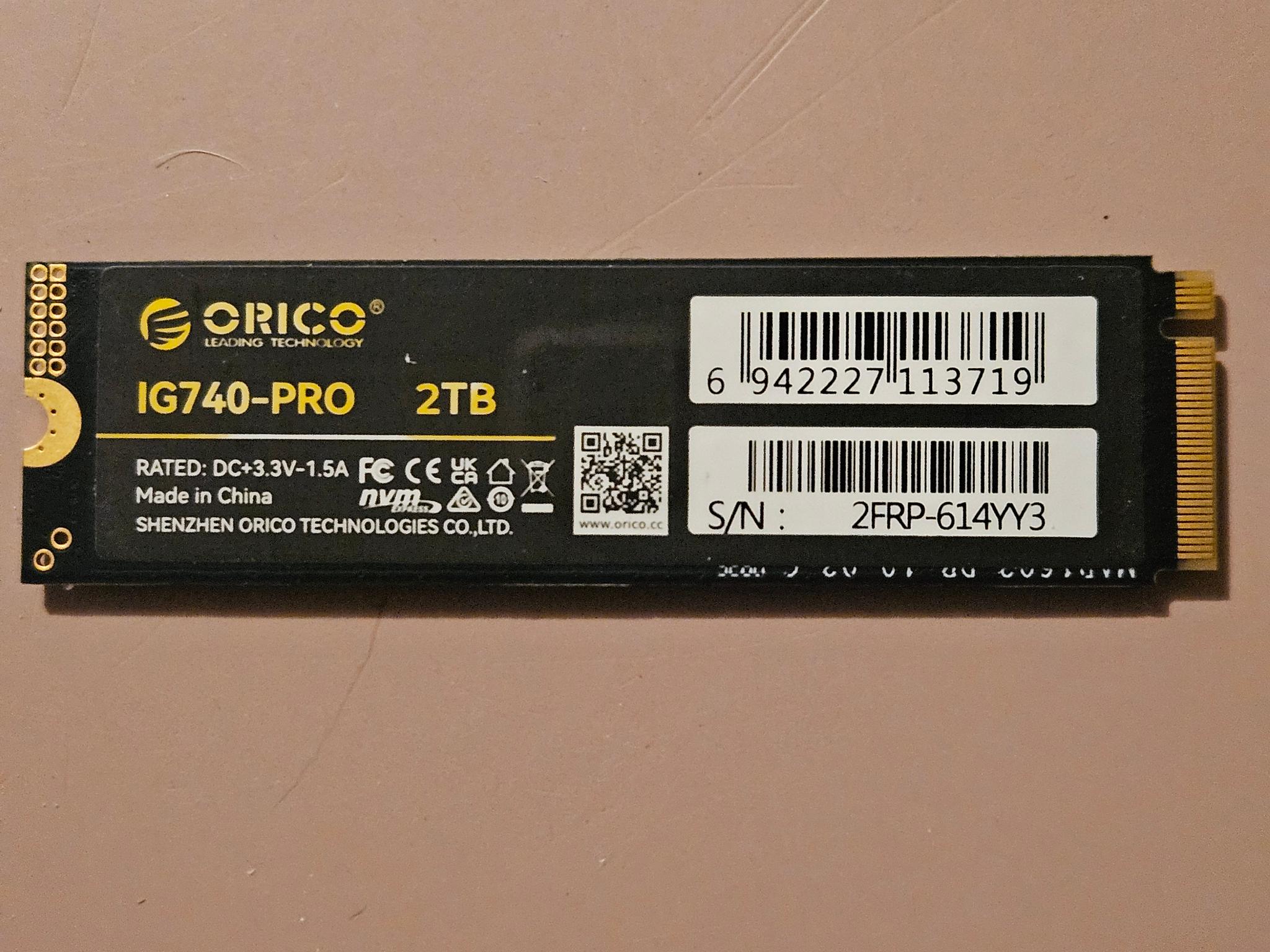 Orico IG740-PRO 2TB SSD