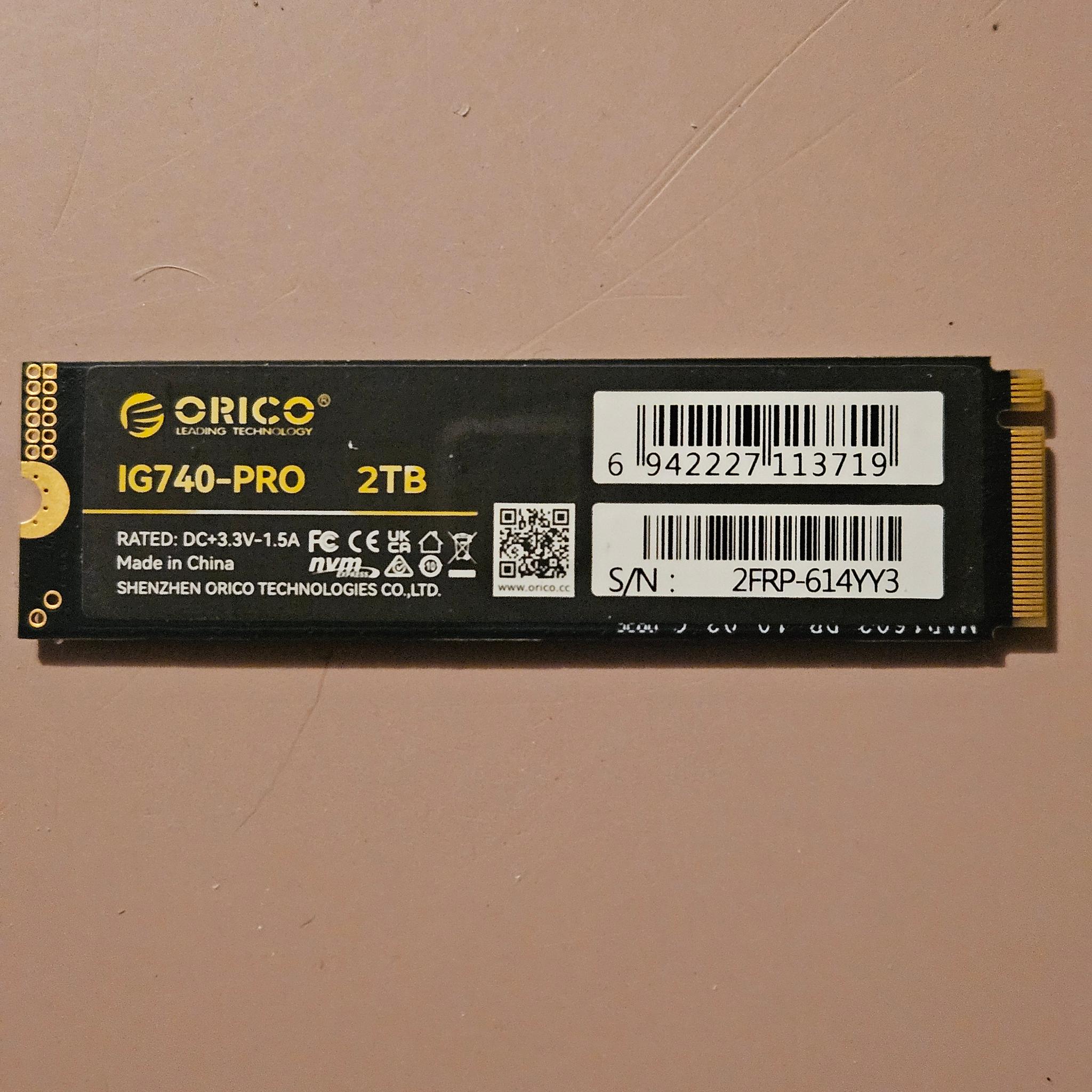 Orico IG740-PRO 2TB SSD