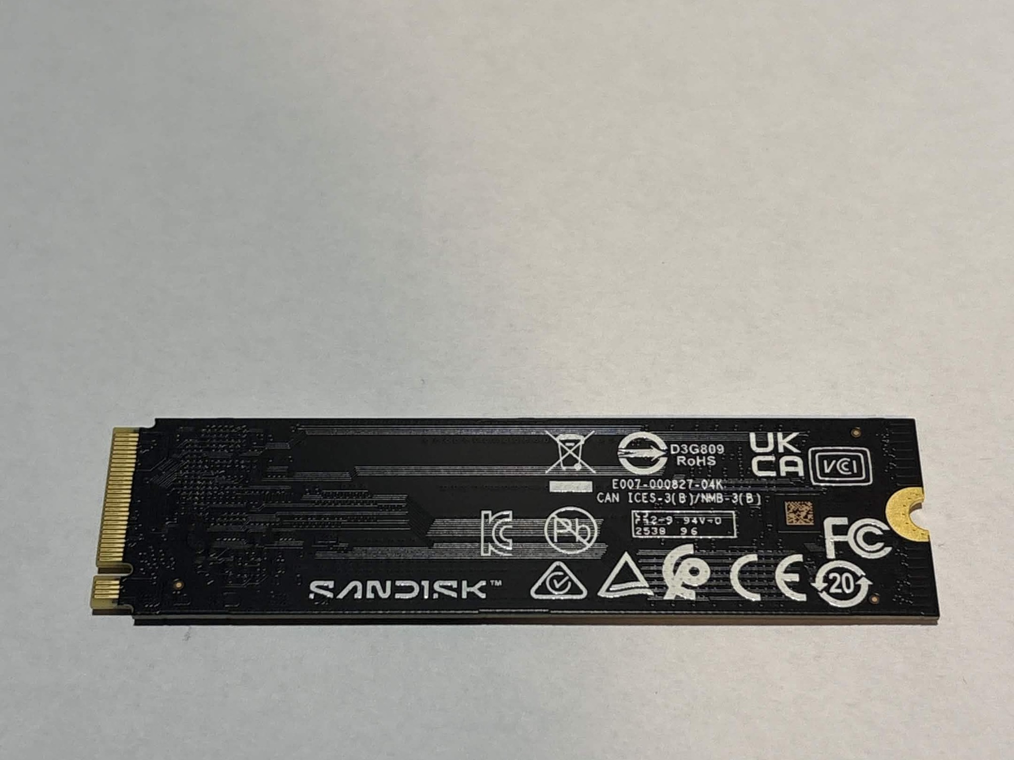 WD Blue SN5100 2TB NVMe M.2 SSD – PCIe 4.0 – 100% Health – WDS200T5B0E
