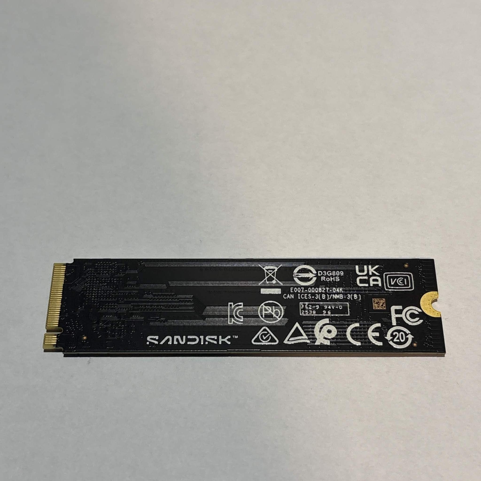 WD Blue SN5100 2TB NVMe M.2 SSD – PCIe 4.0 – 100% Health – WDS200T5B0E