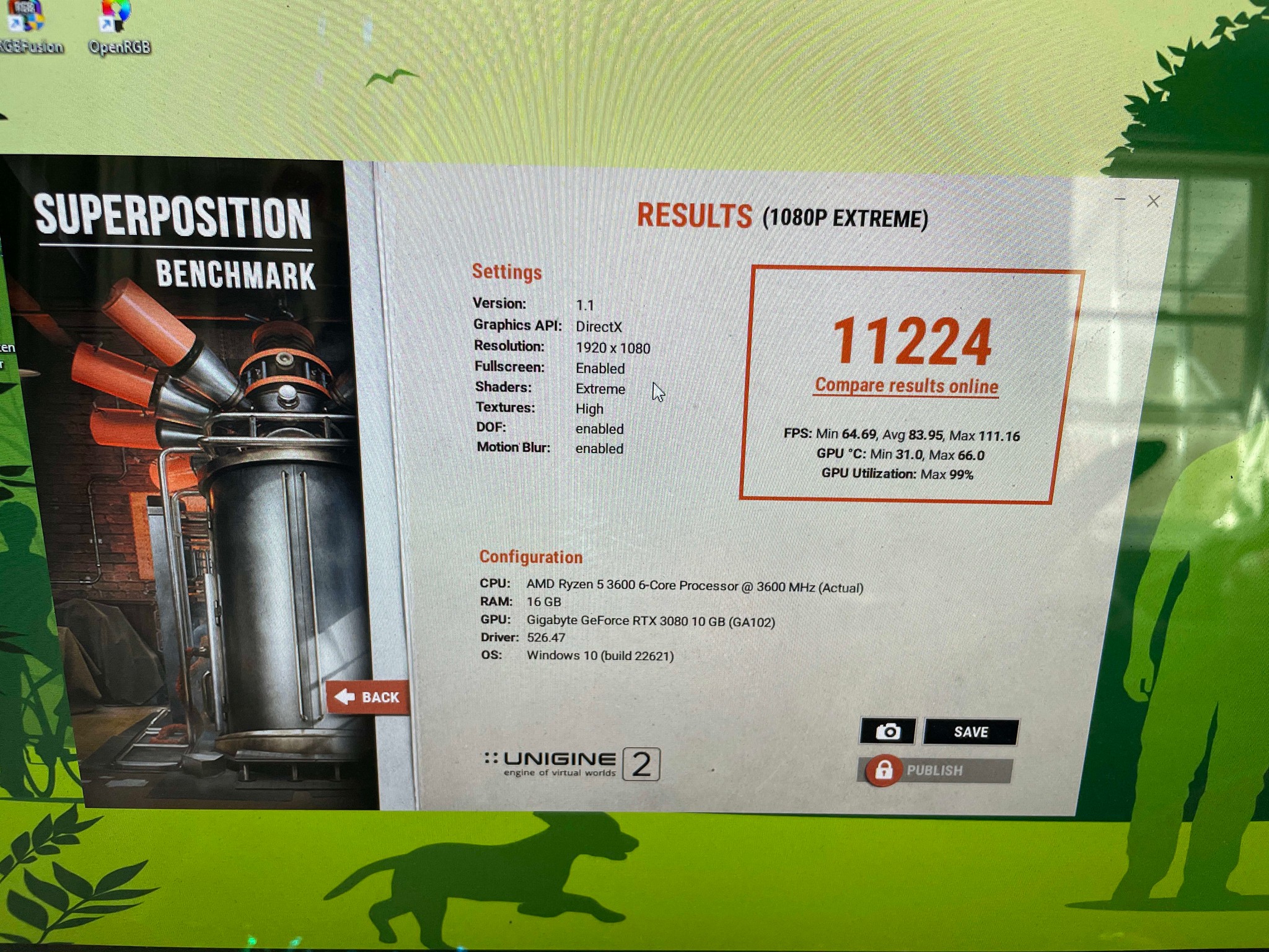 Ultra quite custom PC (R5 3600 + RTX 3080)