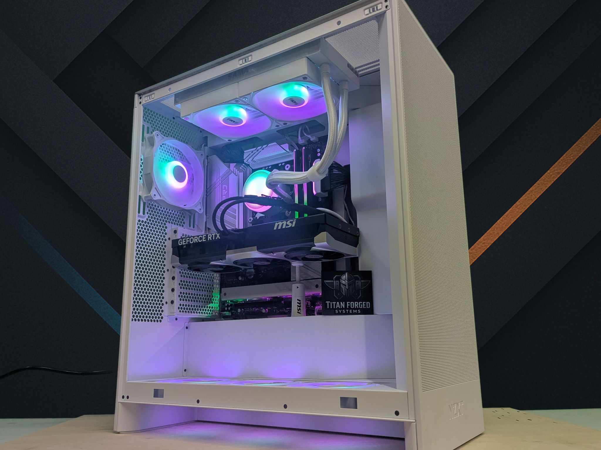 🌸 Livna | MSI Ventus 3X 5070 12GB | 🔹 AMD 9600X | Clean White Build | 32GB DDR5 | 2TB NVMe
