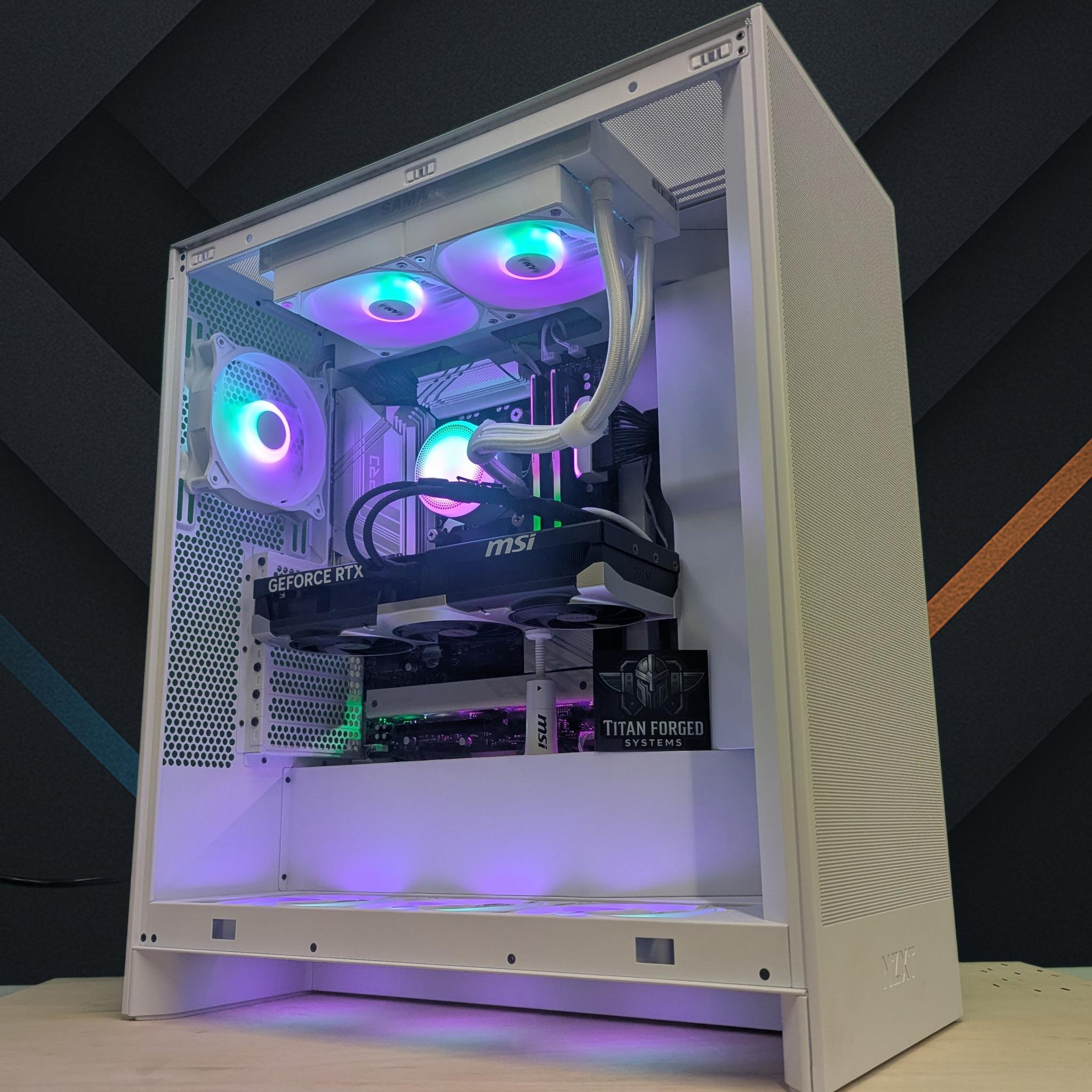 🌸 Livna | MSI Ventus 3X 5070 12GB | 🔹 AMD 9600X | Clean White Build | 32GB DDR5 | 2TB NVMe