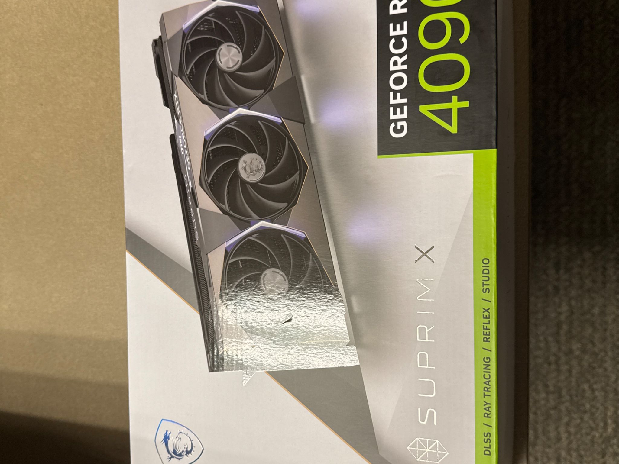 New MSI 4090 SuprimX
