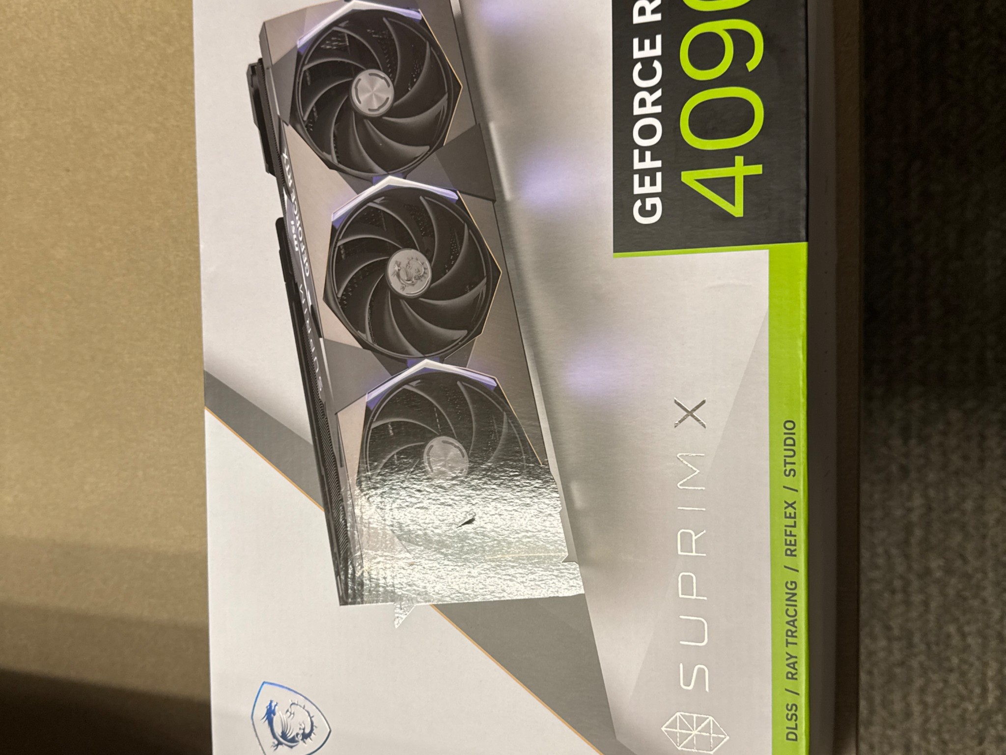 New MSI 4090 SuprimX