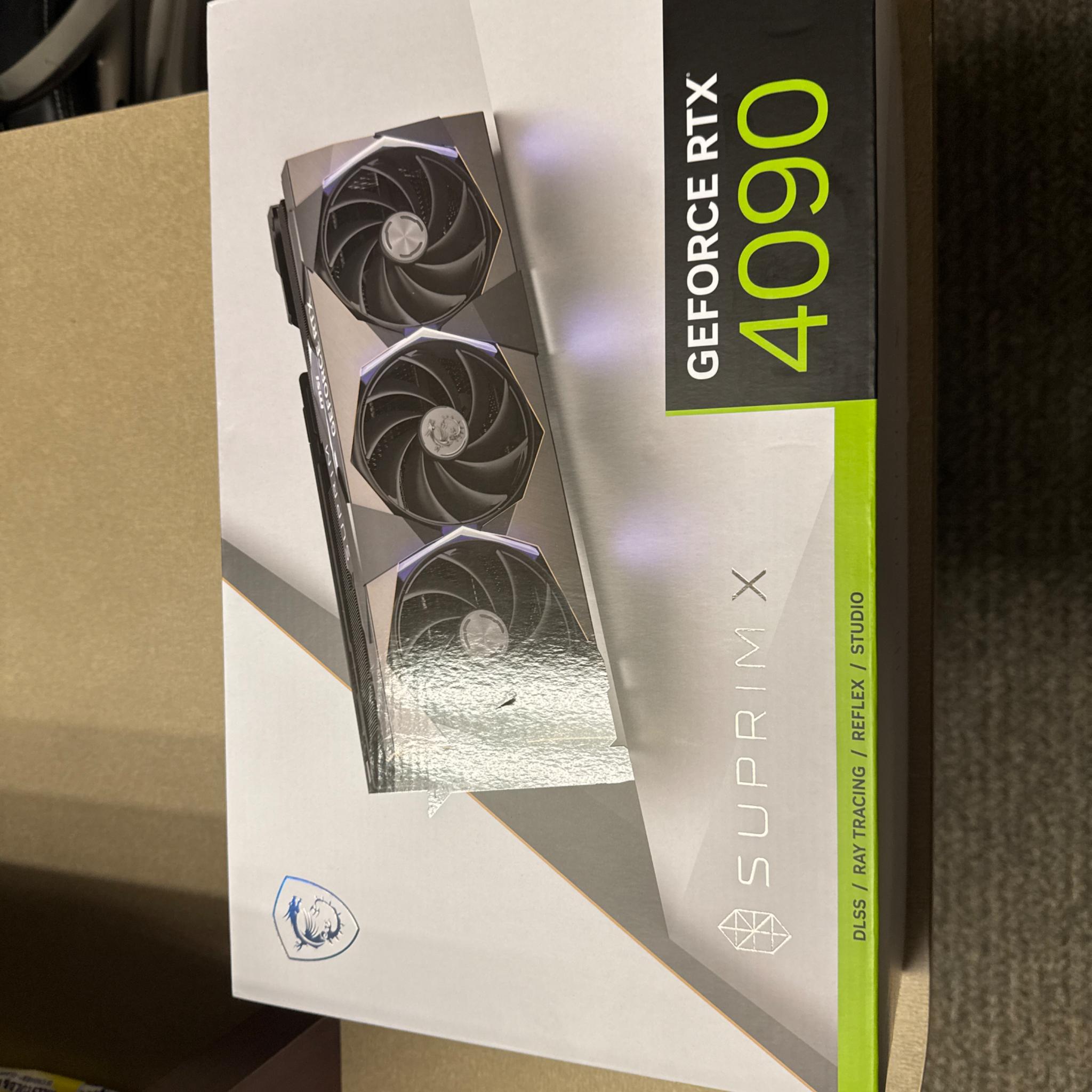 New MSI 4090 SuprimX