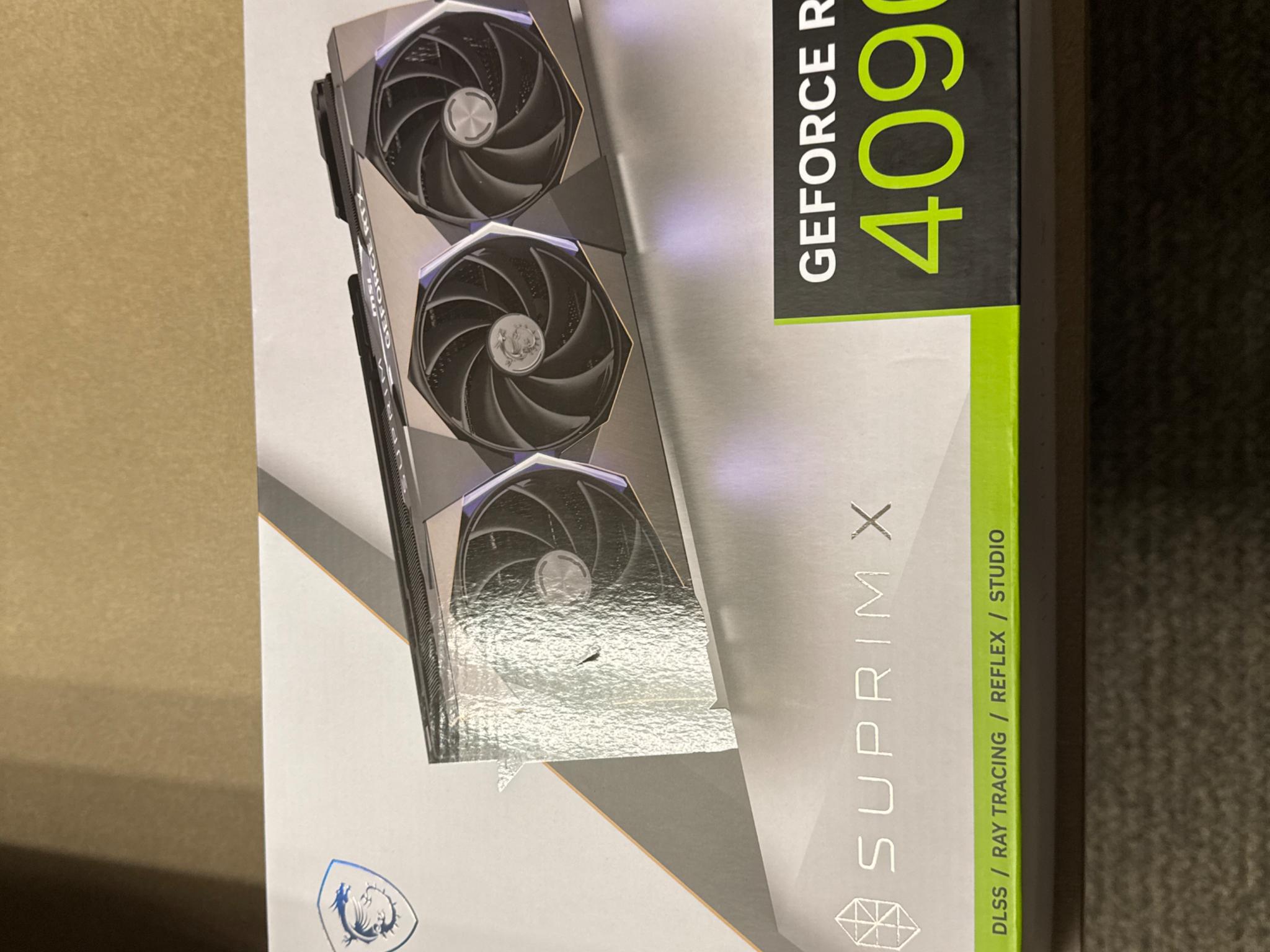 New MSI 4090 SuprimX