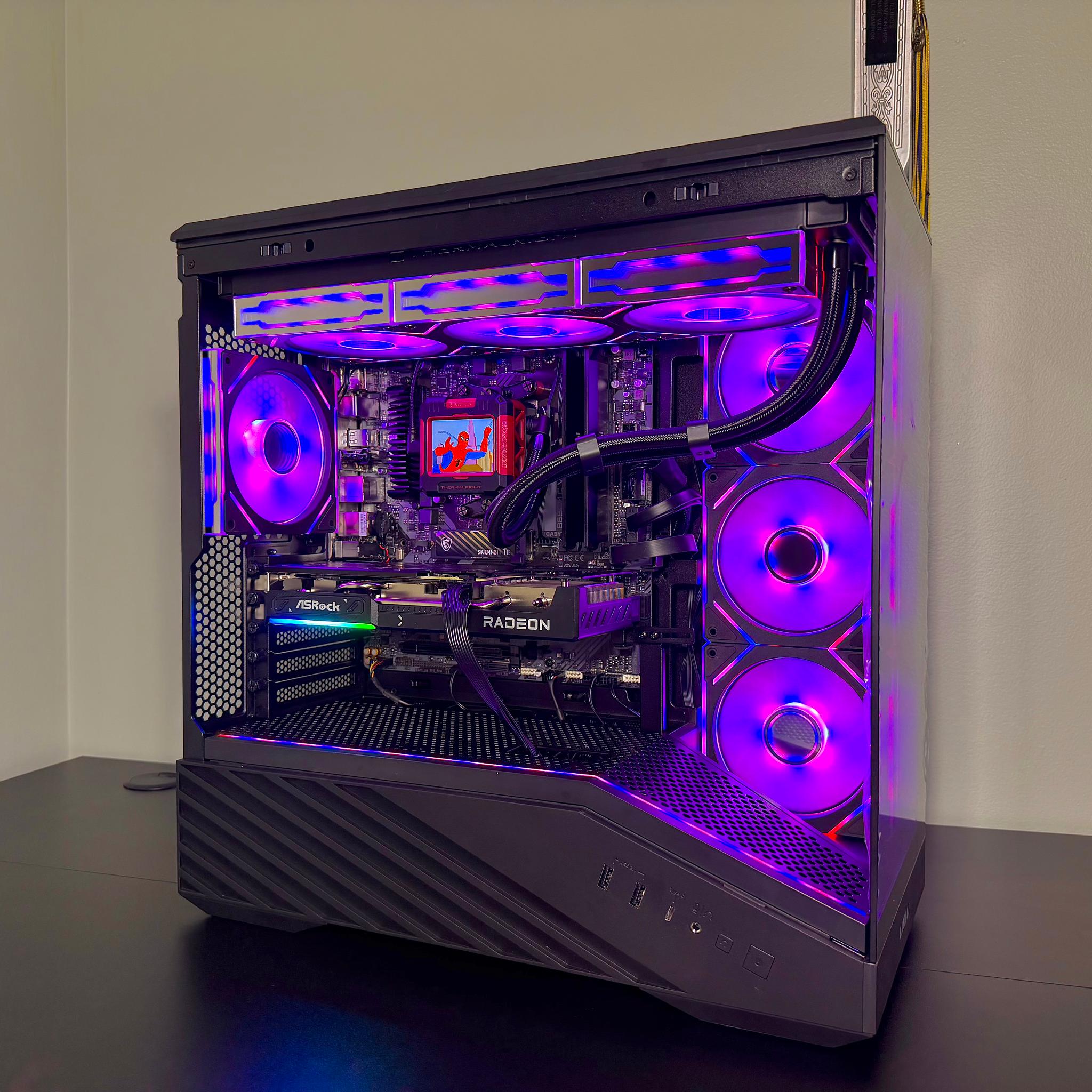 R7 7700X | 9060XT 16GB OC | 32GB DDR5 | 1TB Gen4 | LCD Screen Liquid Cooler Gaming PC
