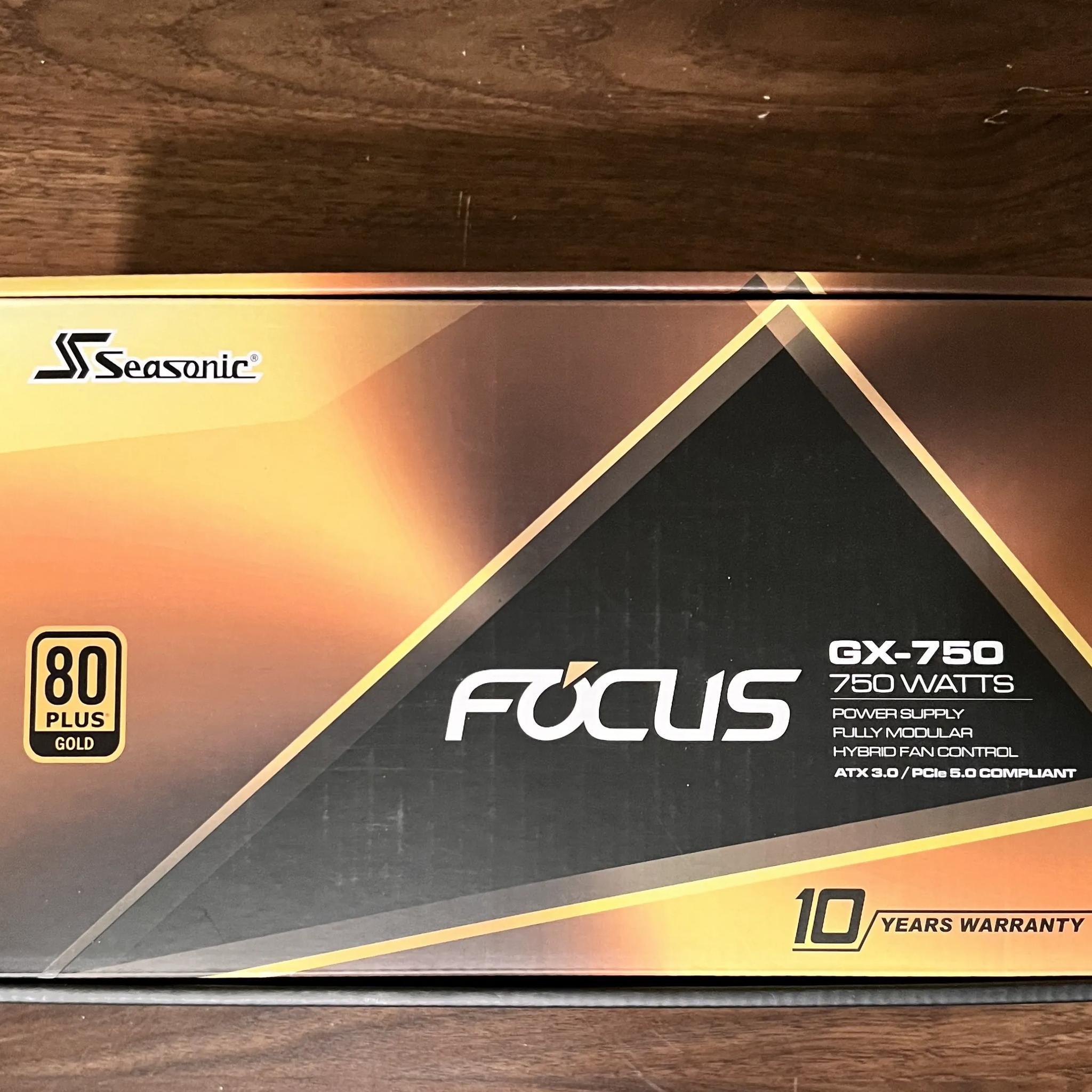 SeaSonic Focus 750W 80+ Gold