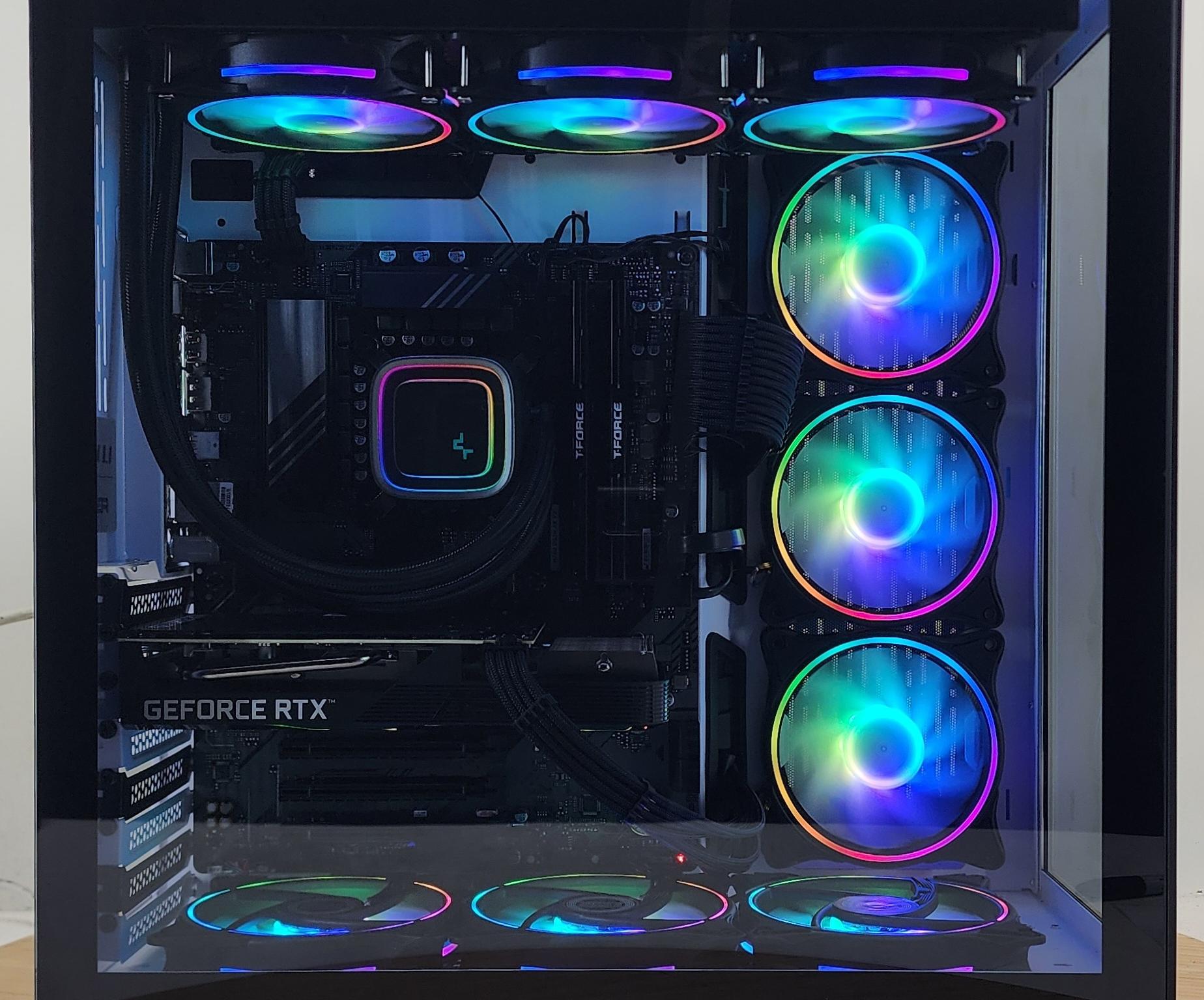 Gaming PC i7-12700KF 16GB RAM 1TB SSD RTX 3070 8GB Windows 11 Computer