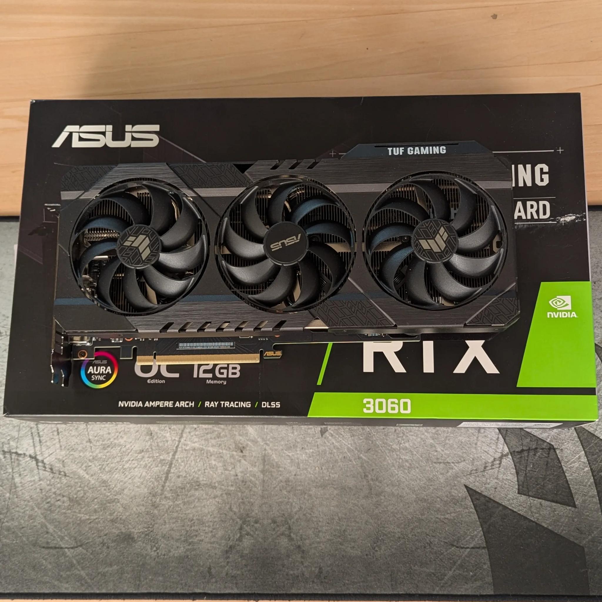 🛡️ ASUS TUF RTX 3060 OC Edition – Durable, Cool, 12GB VRAM | TUF Performance 🔥