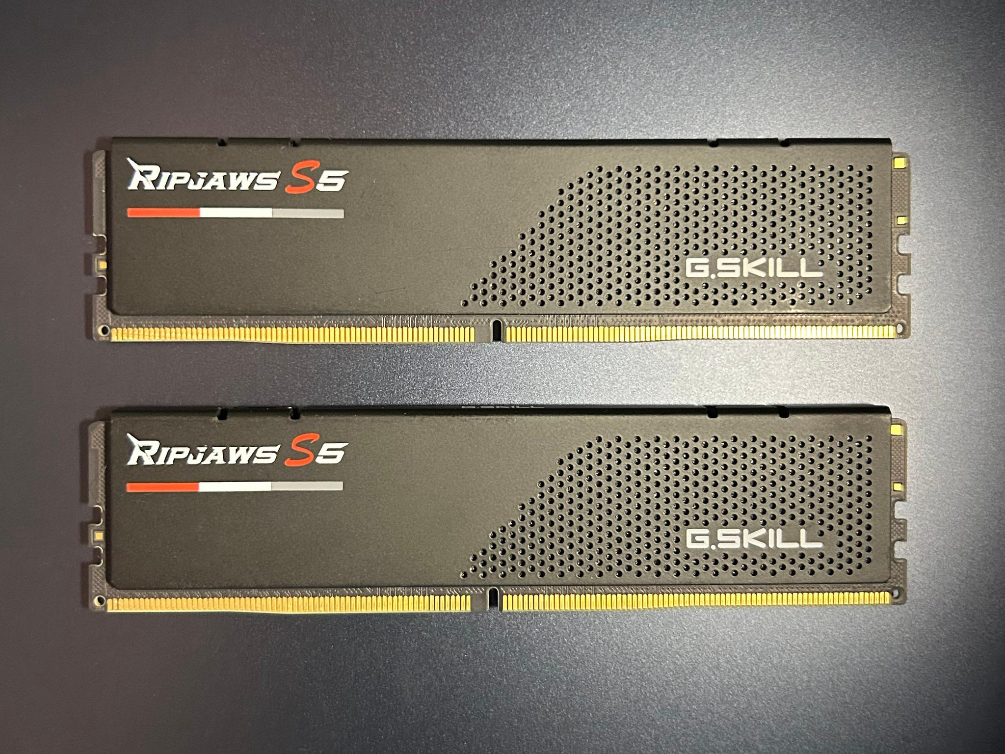 Ripjaws S5 32GB (2 x 16GB) PC5-48000 (DDR5-6000) 32-38 Latency DIMM Memory