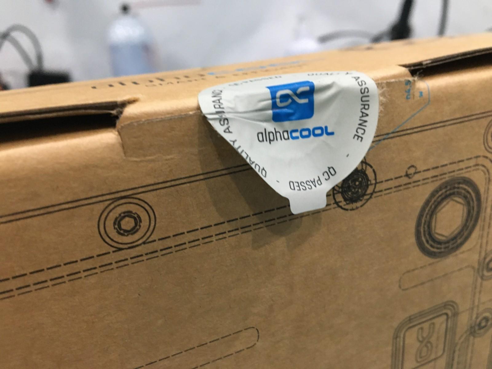Alphacool Core Flat Reservoir 240 Left for VPP/05 15485 - Open Box