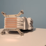 Gently USED Vetroo V5 CPU Cooler- White. Includes ALL Parts & Accessories