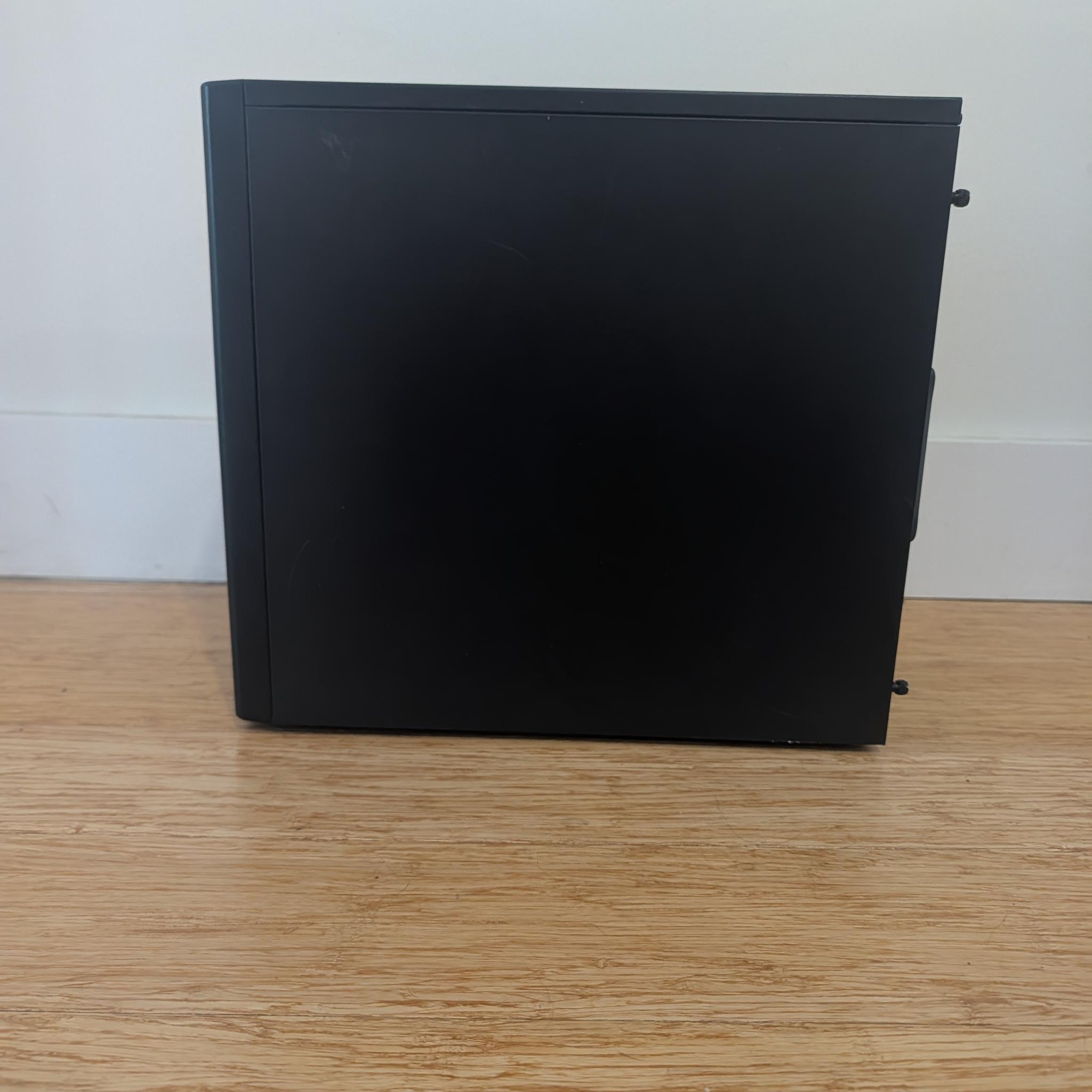 MATX Black PC Case