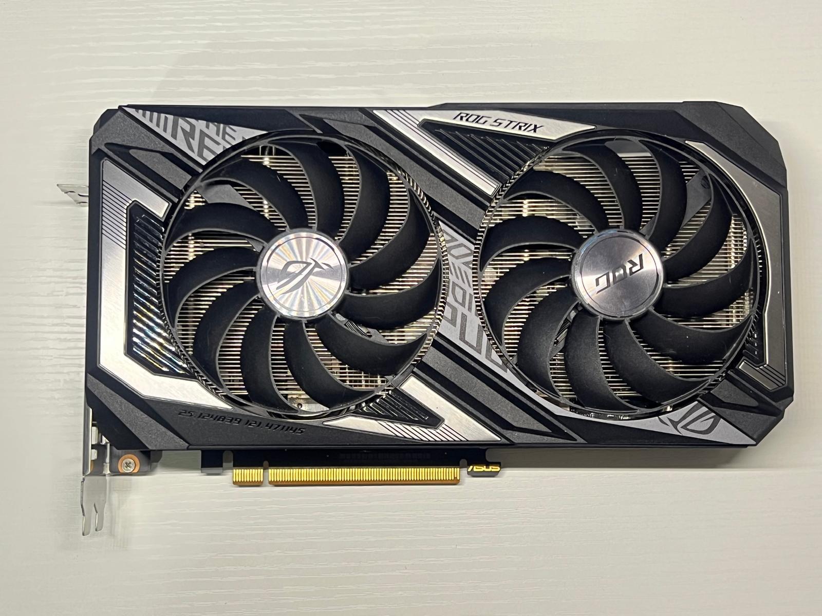 ASUS ROG Strix AMD Radeon RX 6600 XT OC Edition Gaming Graphics
