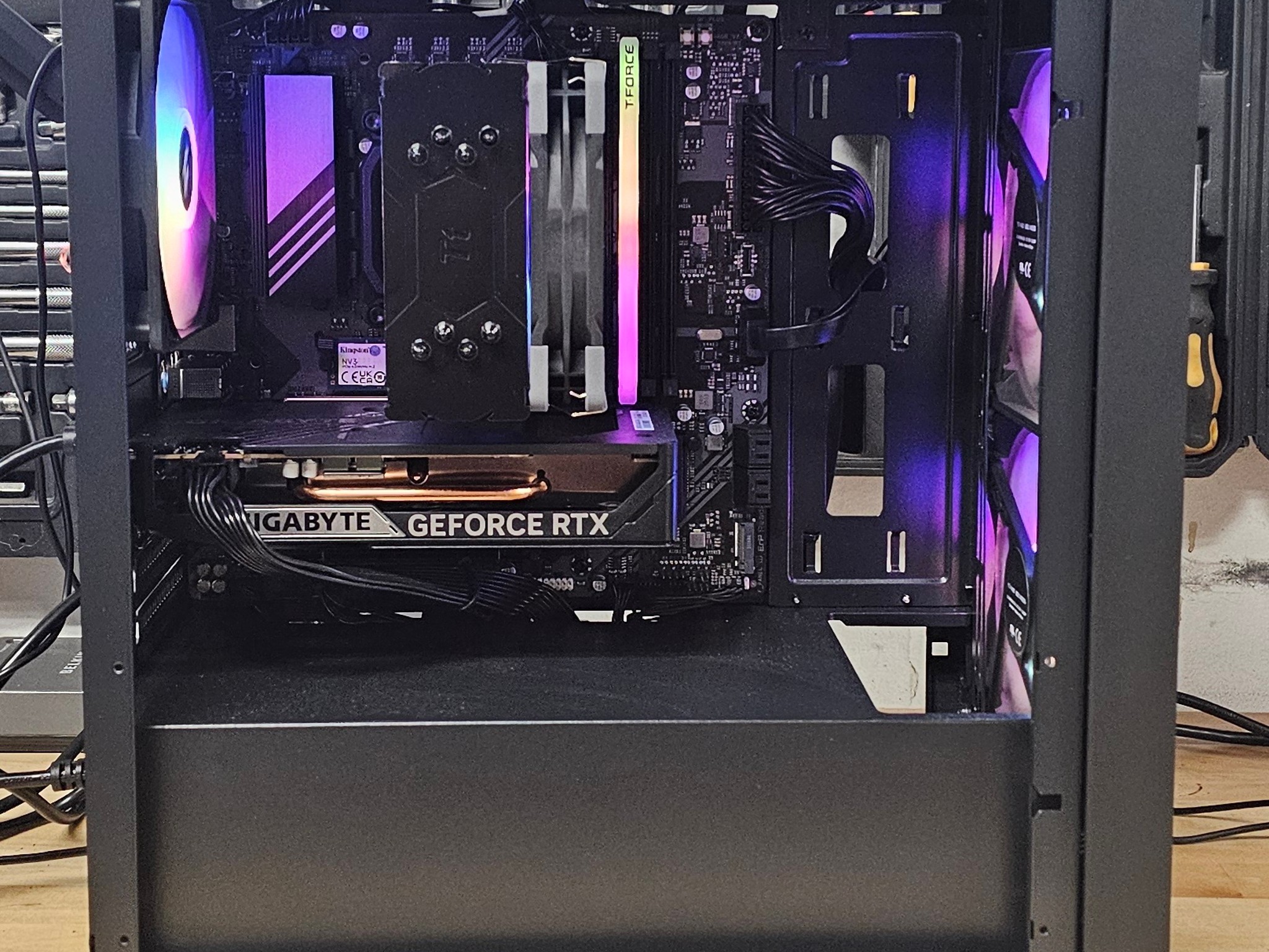 Acer Nitro mATX PC Case with RGB Fans