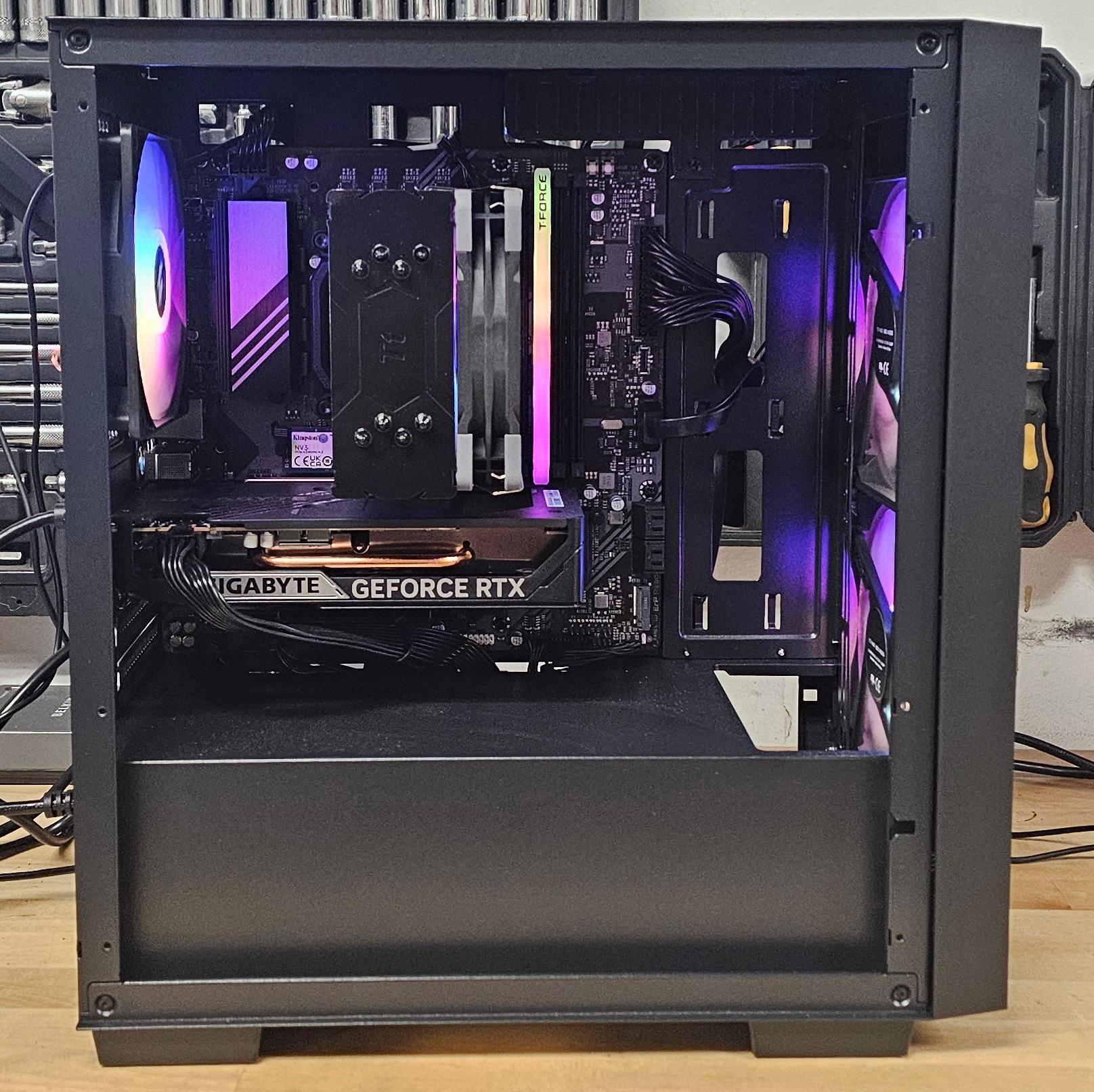 Acer Nitro mATX PC Case with RGB Fans