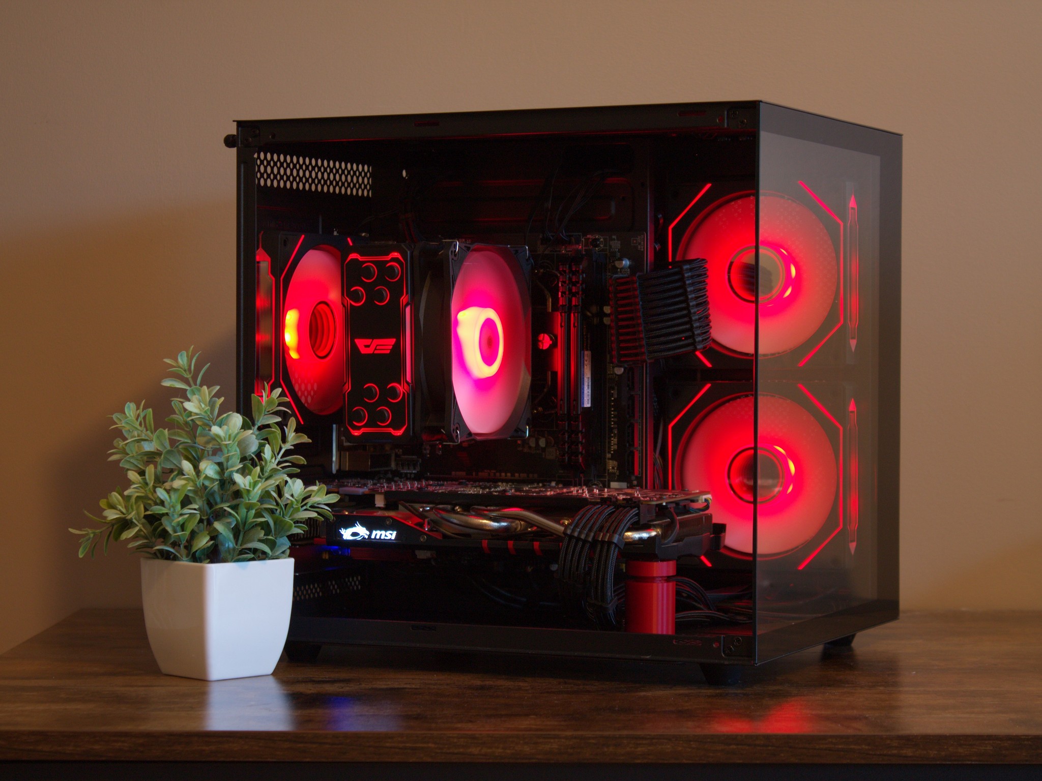 ❤️🖤 Project Hellspawn 🔥🔥 | [GTX 970 | Ryzen 5 2600 | 16GB RAM | 512GB SSD] | Budget Gaming PC