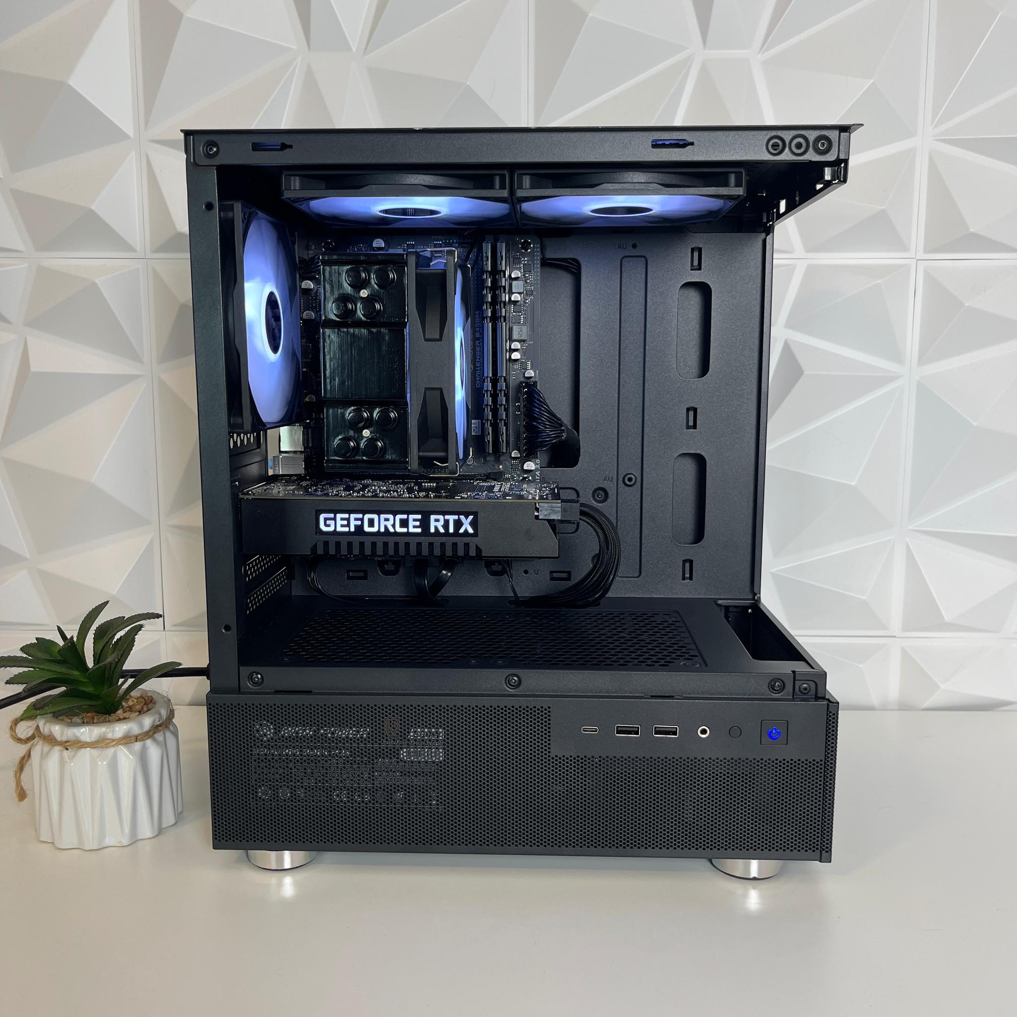 Black RGB Gaming PC | Ryzen 5 + RTX 2060 6GB | 16GB