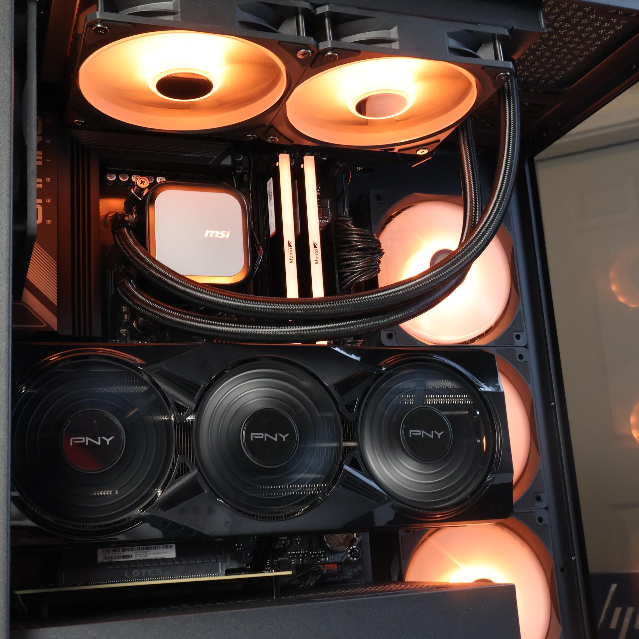 ⚫ Ryzen 7 9700X/RTX 5070 12GB Gaming/Streaming PC ⚫