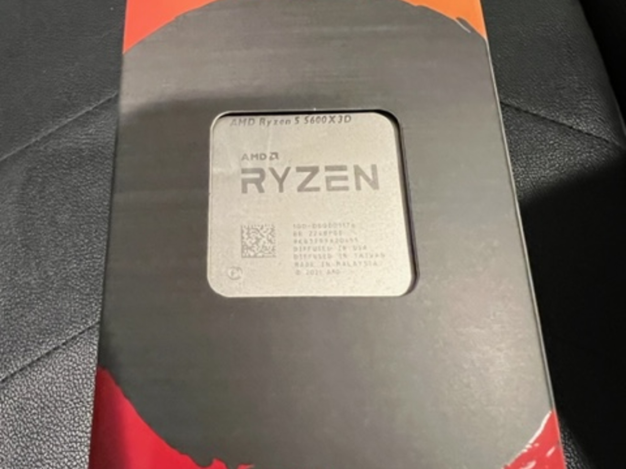 AMD Ryzen 5 5600X3D Vermeer AM4 3.3GHz 6-Core Boxed Processor - Heatsink Not Included